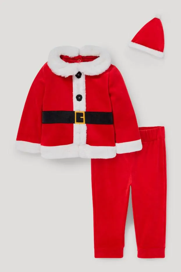 Baby-outfit voor de kerst - 3-delig