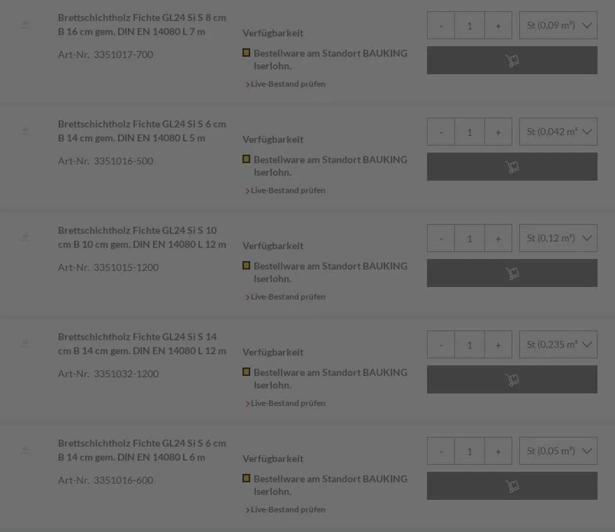 Bauking von 7. Juli bis 16. Juli 2025 - Prospekt seite 7