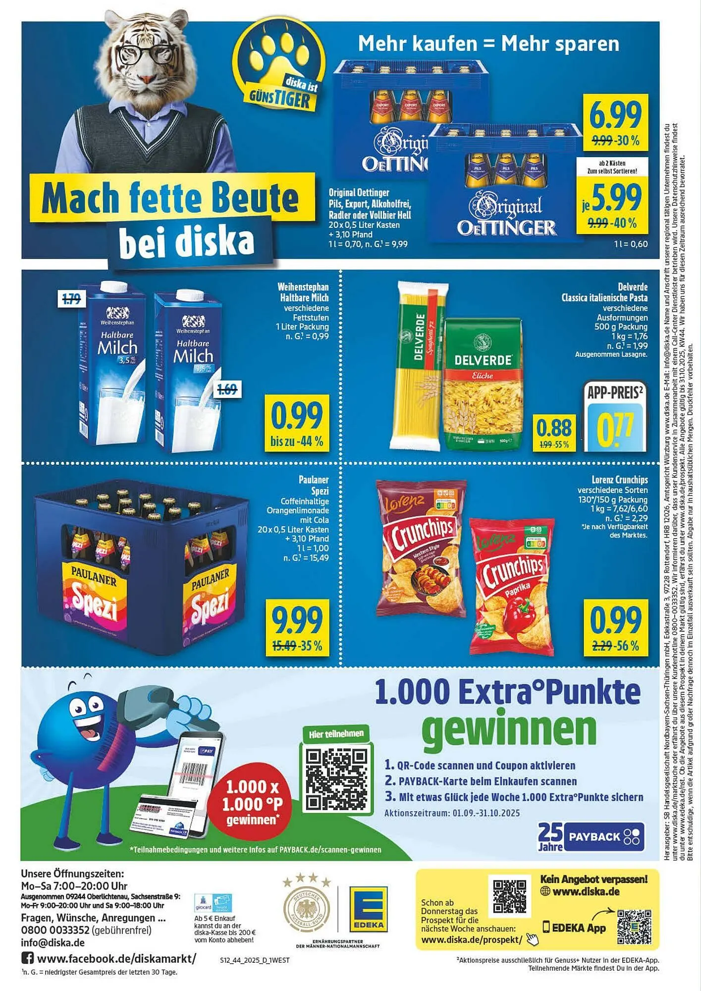 Diska Prospekt von 27. Oktober bis 1. November 2025 - Prospekt seite 12