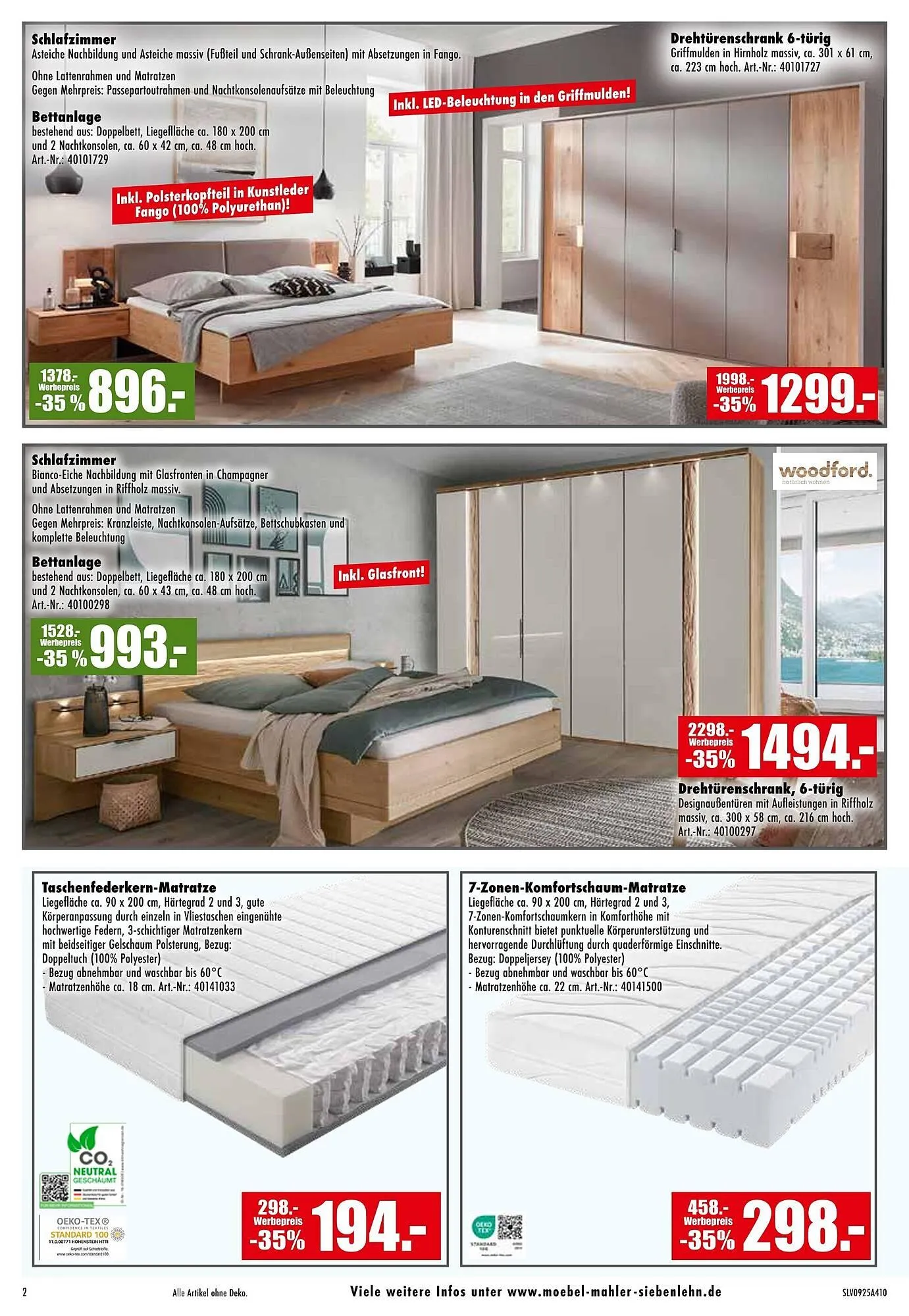 Möbel Mahler Katalog von 1. Oktober bis 28. Oktober 2025 - Prospekt seite 2