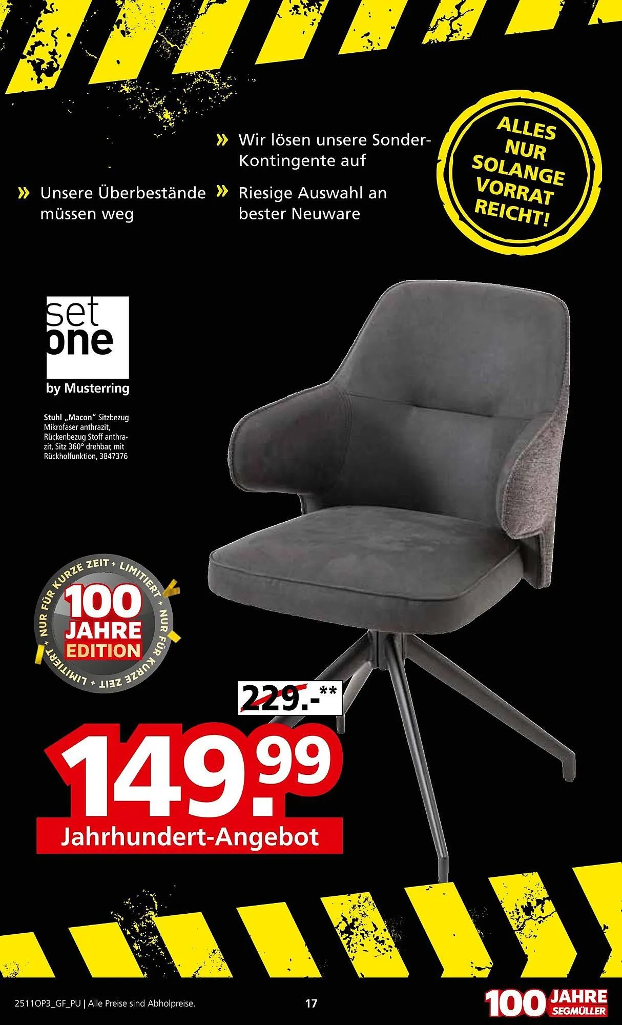 Segmüller Prospekt von 22. November bis 14. Dezember 2025 - Prospekt seite 17