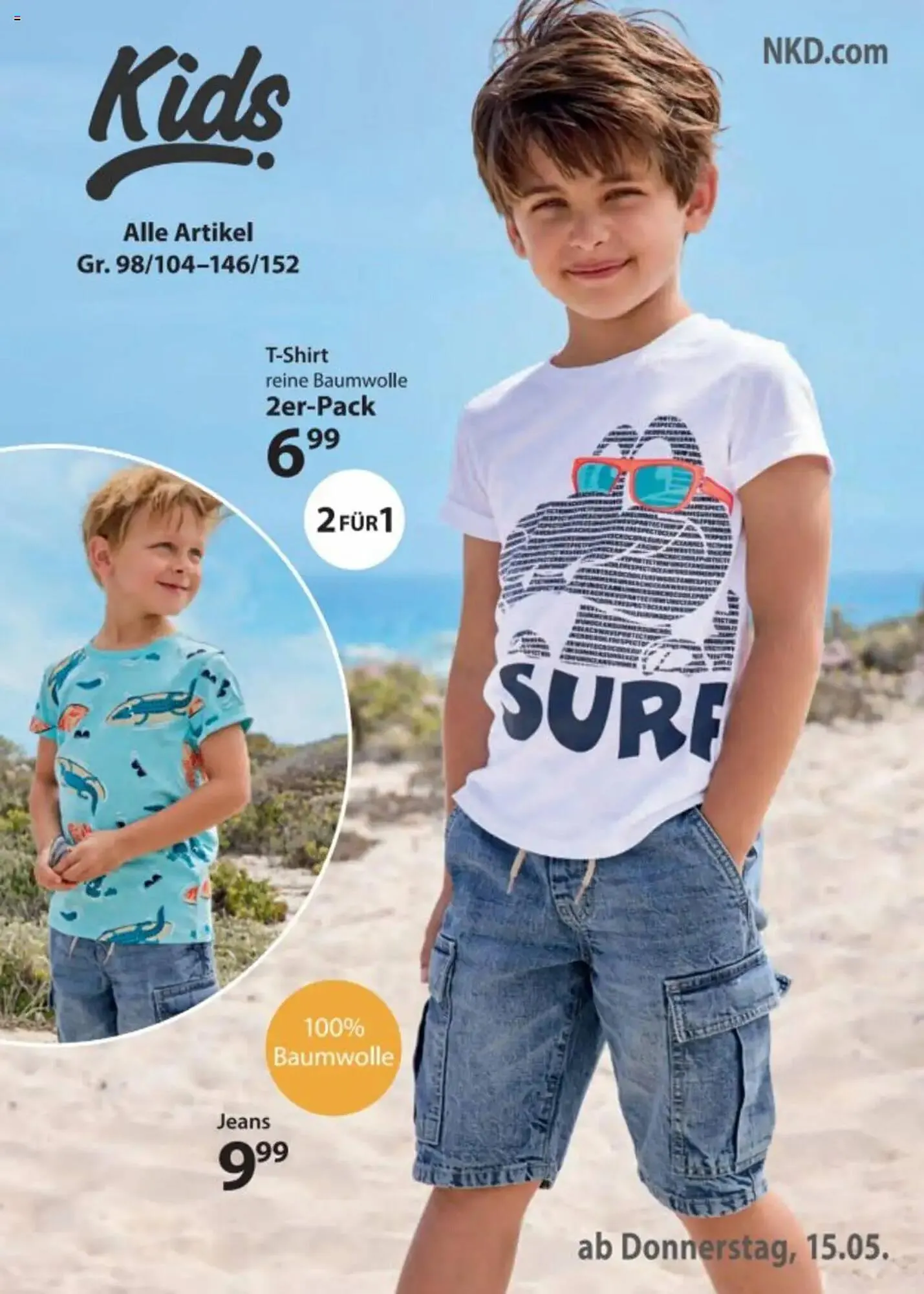 NKD Prospekt von 15. Mai bis 31. Mai 2025 - Prospekt seite 15