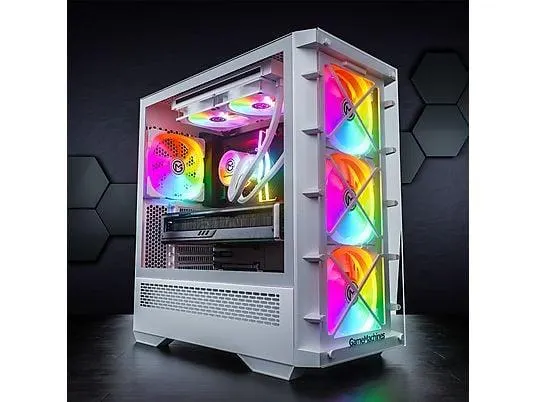 GAMEMACHINES Strom Snow Edition, Wasserkühlung, Intel i7-12700KF, Gaming PC mit Intel® Core™ i7, 32 GB RAM, 1000 GB SSD GeForce RTX™ 5070, Windows 11 Pro