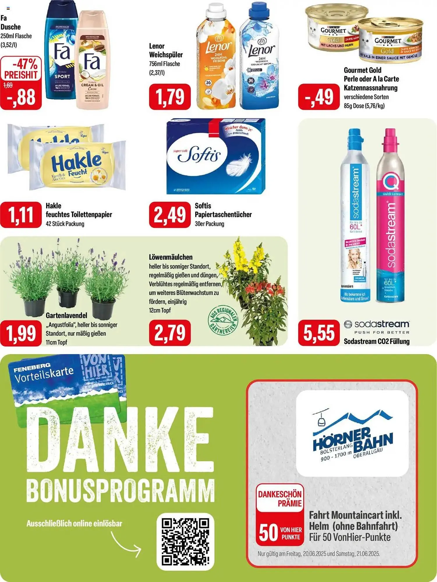 Feneberg Prospekt von 20. Juni bis 21. Juni 2025 - Prospekt seite 15