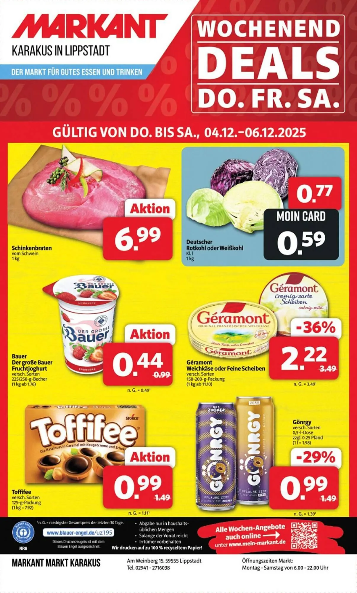 Markant Prospekt von 30. November bis 6. Dezember 2025 - Prospekt seite 16