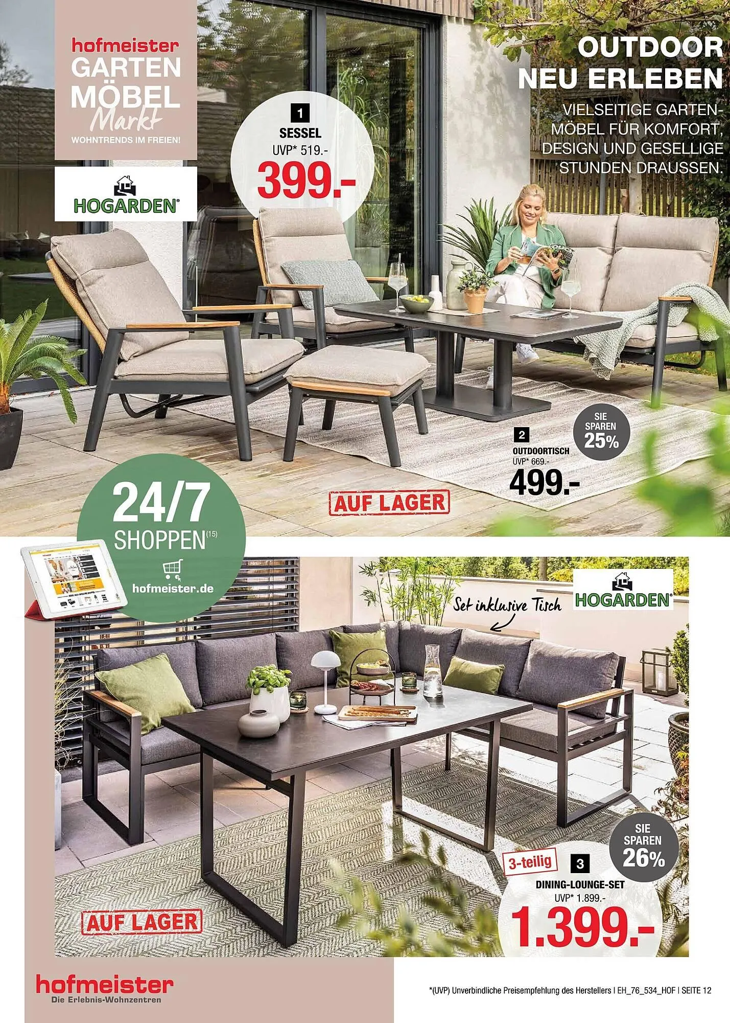 Hofmeister Prospekt von 8. April bis 5. Mai 2026 - Prospekt seite 12