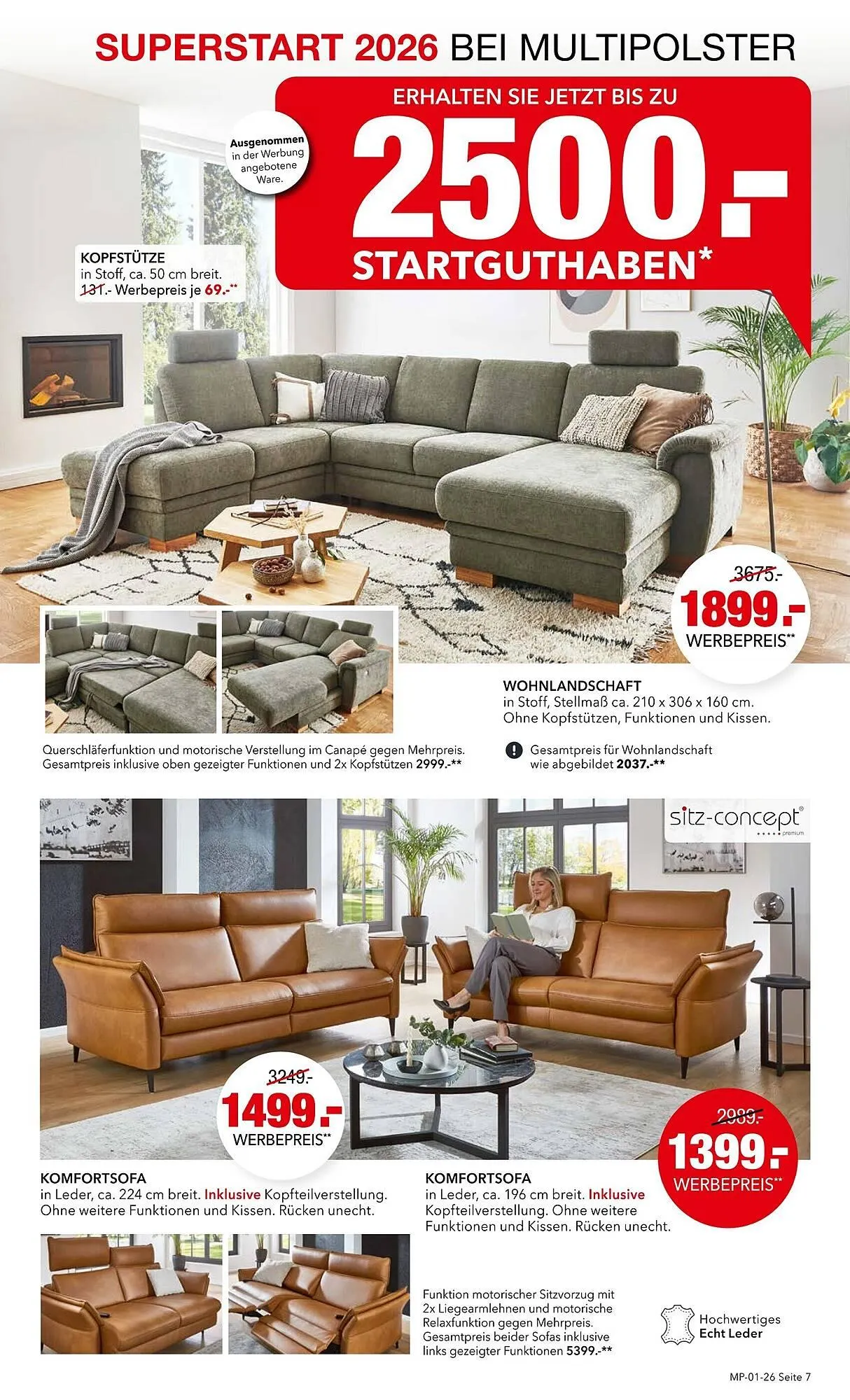 Multipolster Prospekt von 12. Januar bis 31. Januar 2026 - Prospekt seite 7