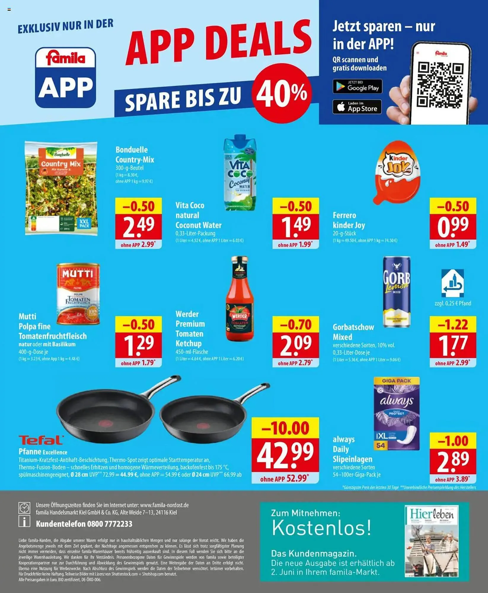 Famila Nord Ost Prospekt von 2. Juni bis 7. Juni 2025 - Prospekt seite 28