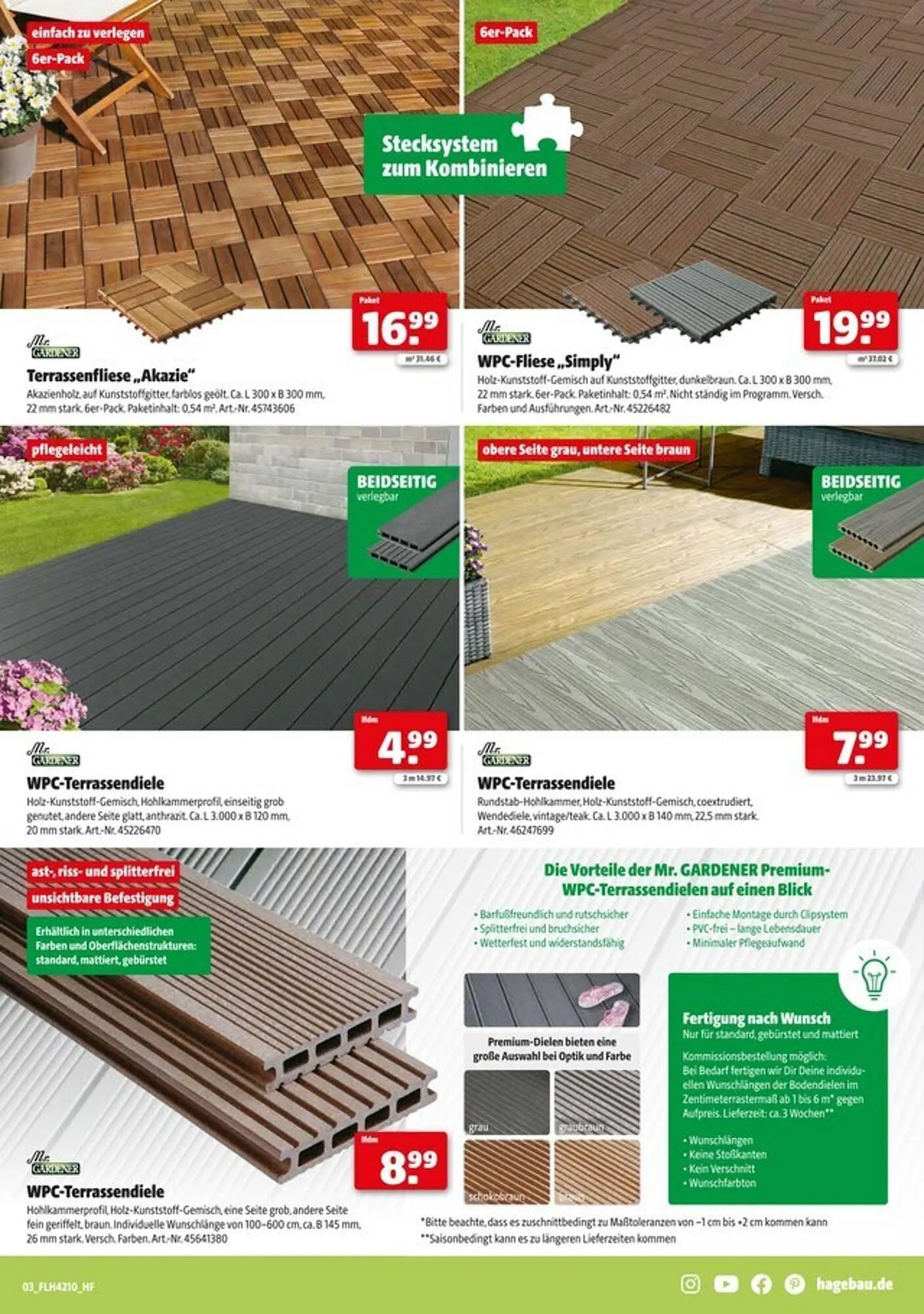 Hagebau Prospekt von 1. März bis 12. April 2025 - Prospekt seite 3