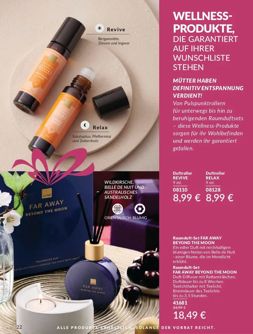 Avon Aktueller Prospekt von 9. April bis 23. April 2025 - Prospekt seite 22