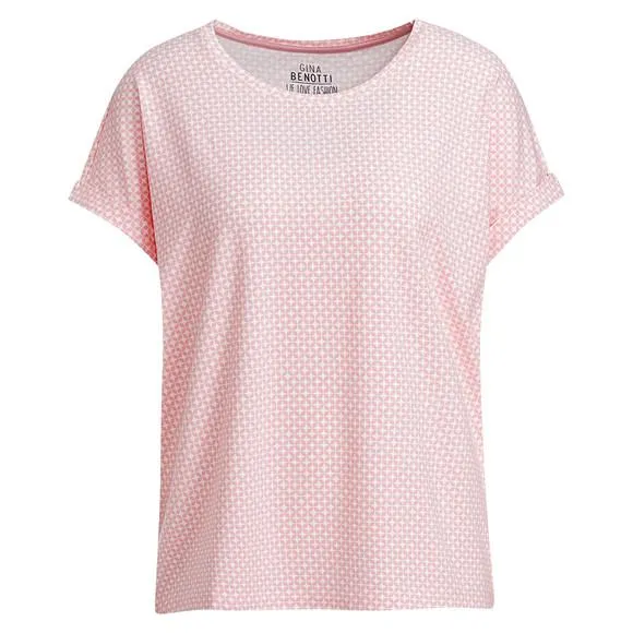 Damen T-Shirt mit Allover-Print