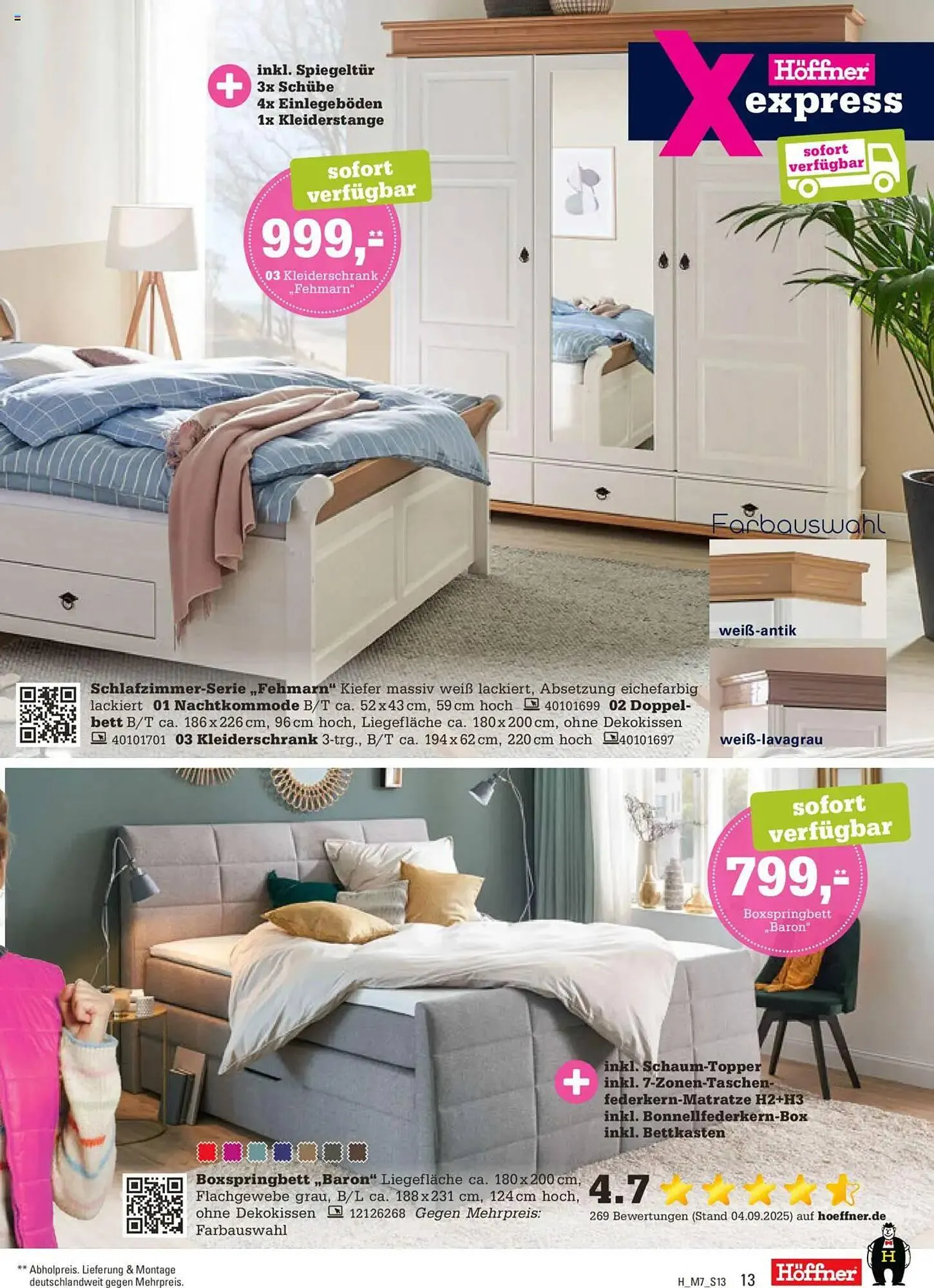 Höffner Prospekt von 15. Oktober bis 28. Oktober 2025 - Prospekt seite 13