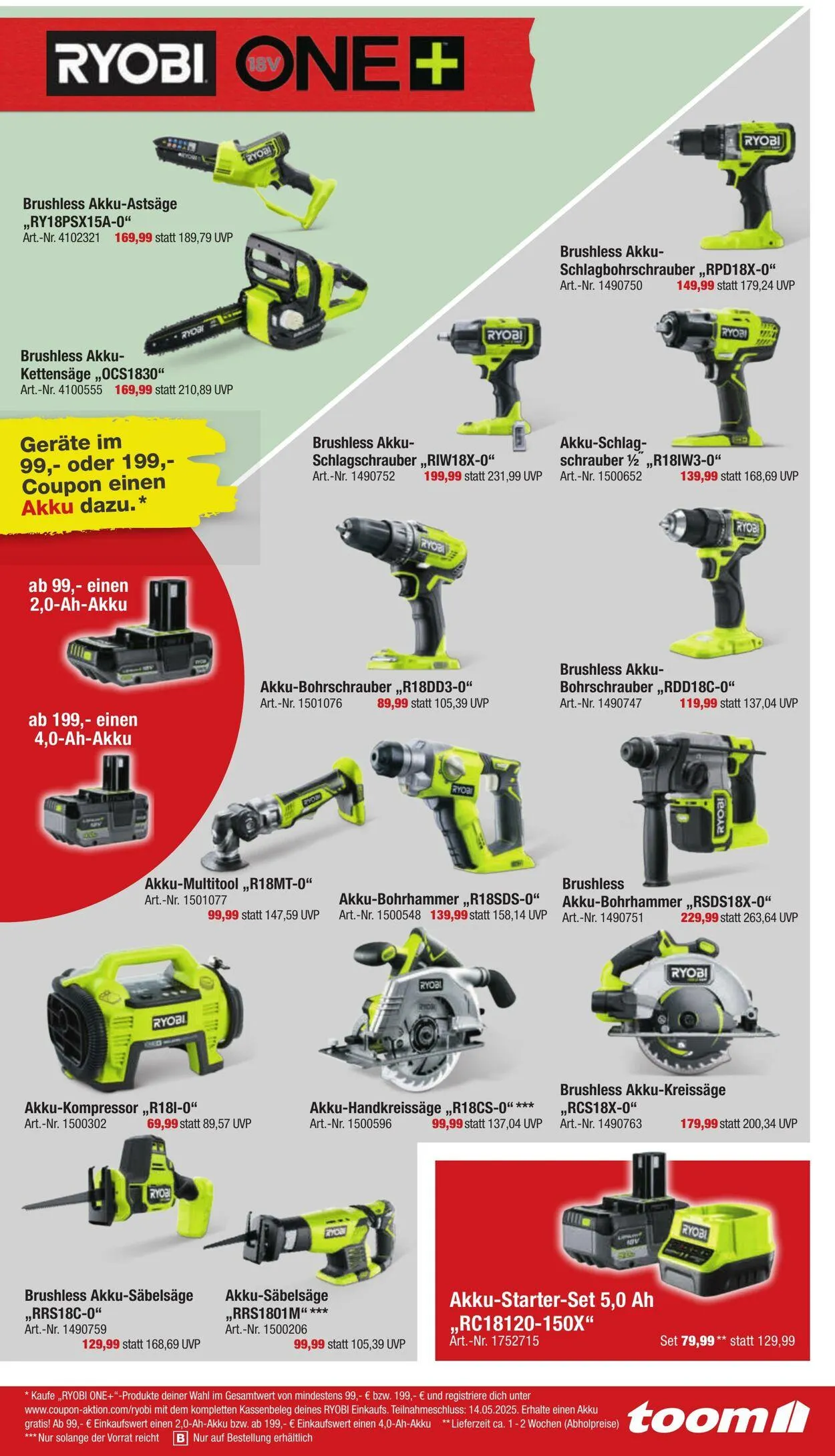 toom Baumarkt Aktueller Prospekt von 3. März bis 17. März 2025 - Prospekt seite 7