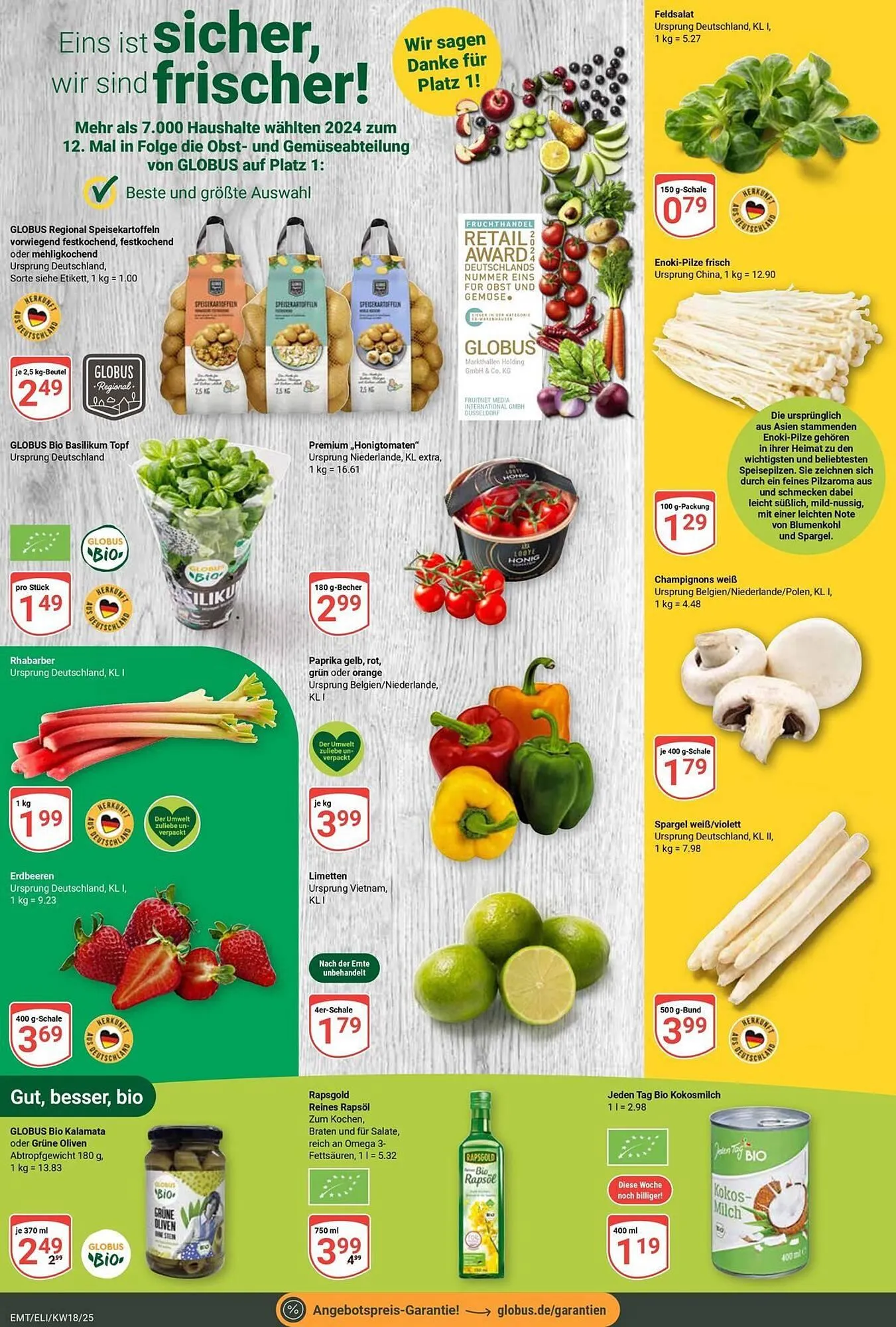 Globus Prospekt von 28. April bis 3. Mai 2025 - Prospekt seite 10