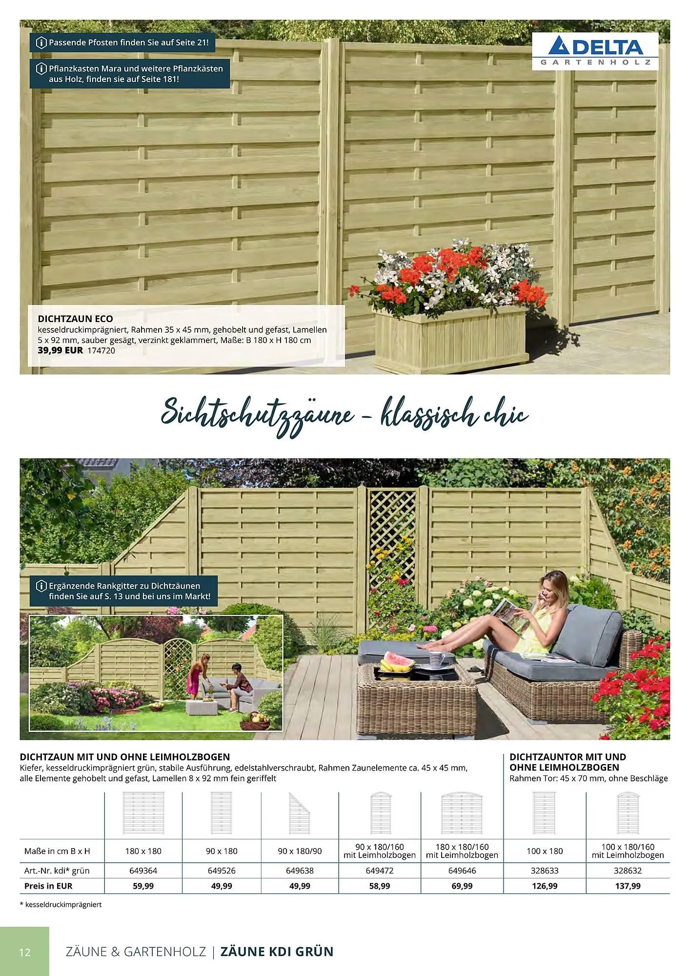 BBM Baumarkt Prospekt von 20. April bis 31. Dezember 2025 - Prospekt seite 12