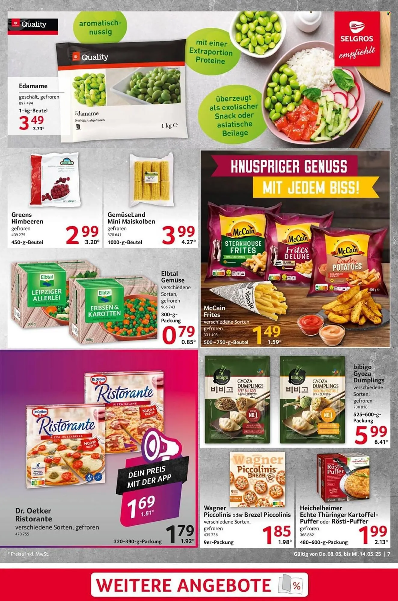 Selgros Prospekt von 8. Mai bis 14. Mai 2025 - Prospekt seite 7