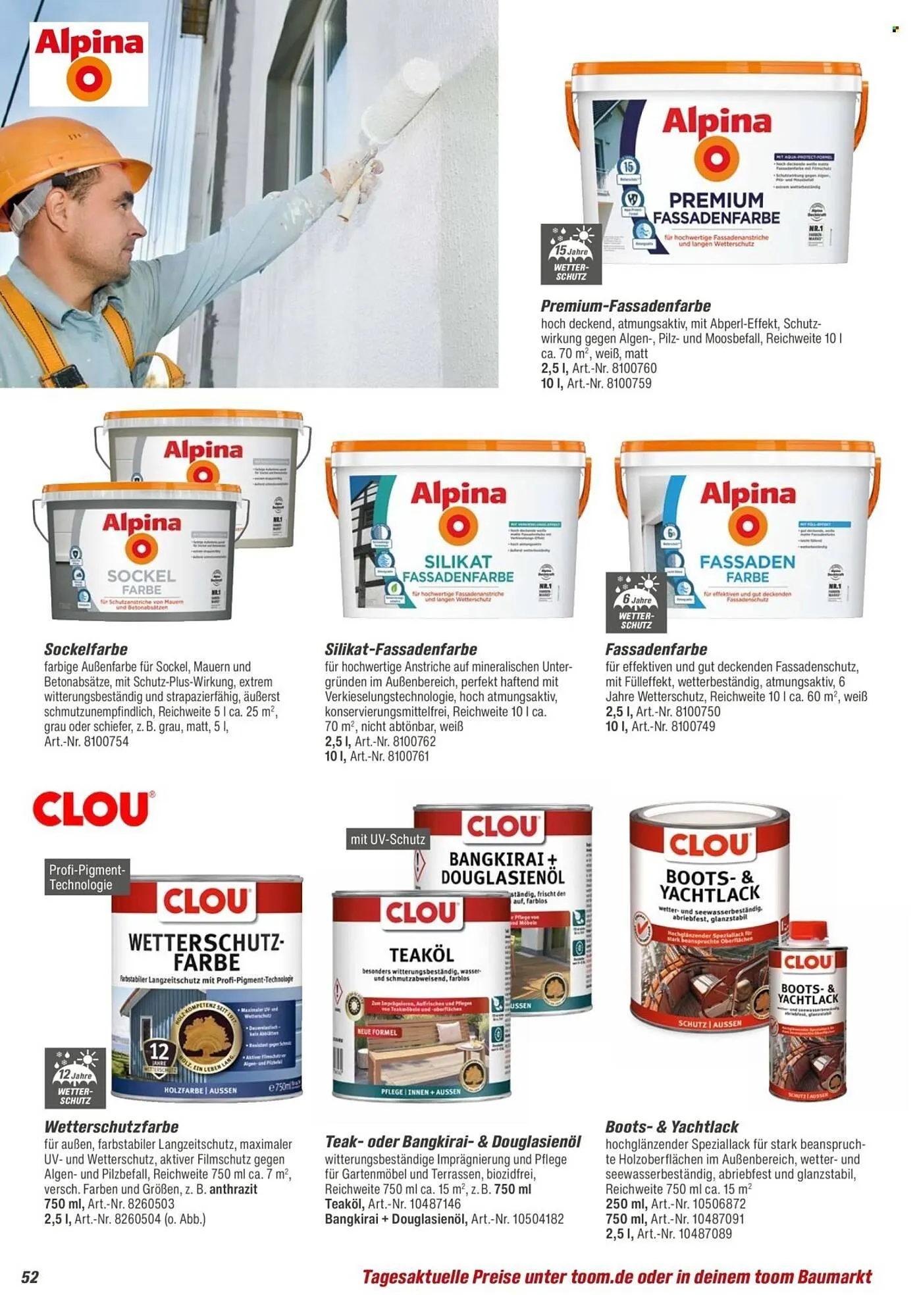 Toom Baumarkt Prospekt von 14. Februar bis 30. April 2026 - Prospekt seite 52
