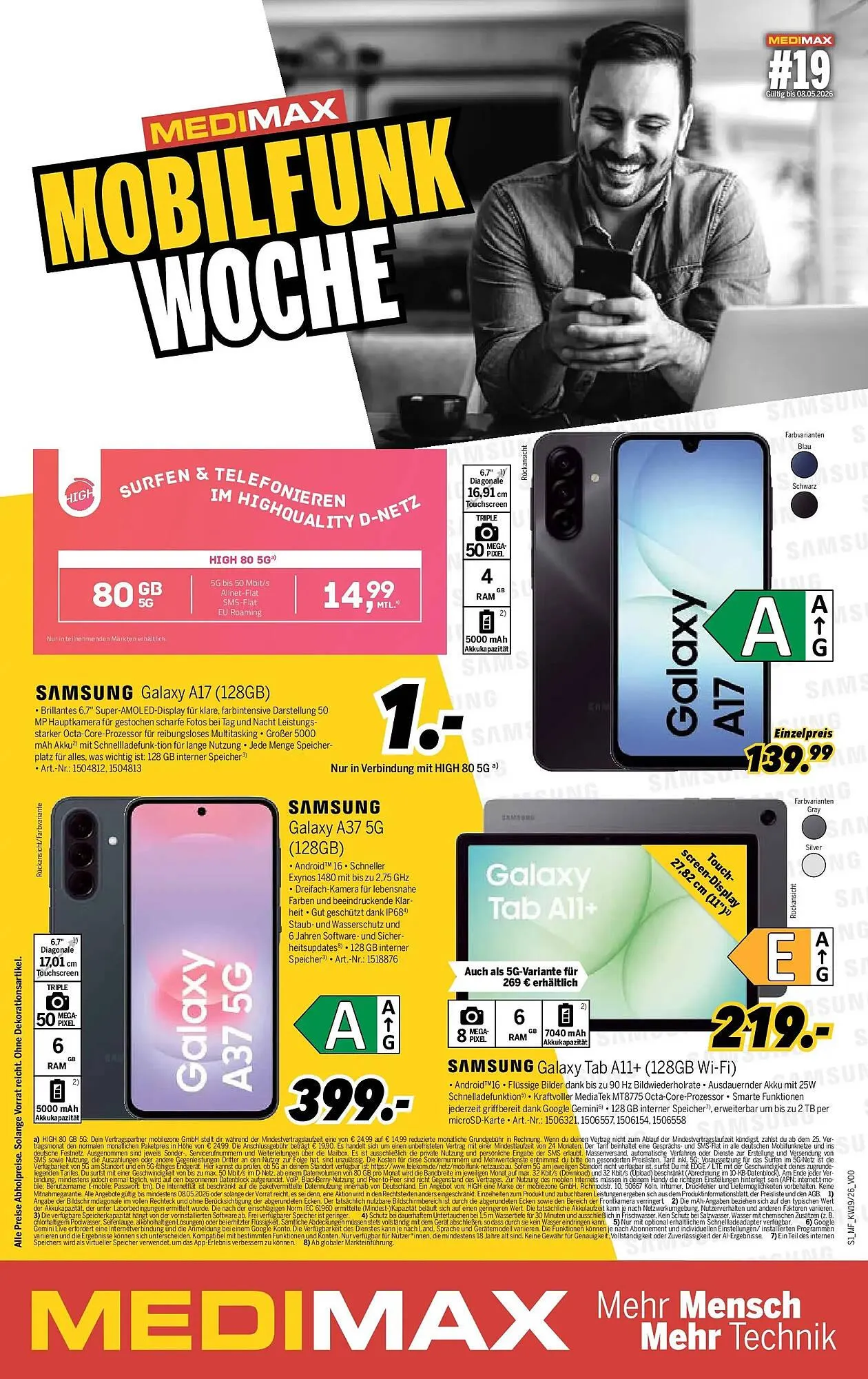MEDIMAX Prospekt von 30. April bis 7. Mai 2026 - Prospekt seite 13