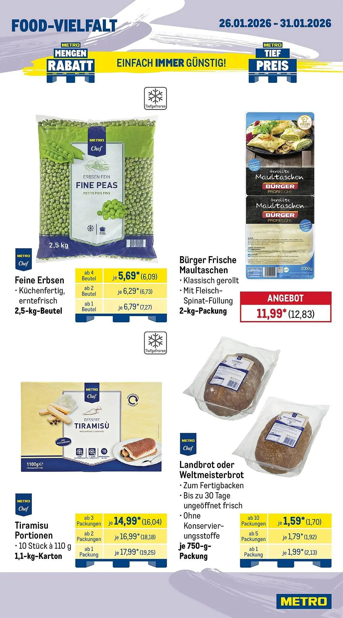 METRO Prospekt von 26. Januar bis 31. Januar 2026 - Prospekt seite 13