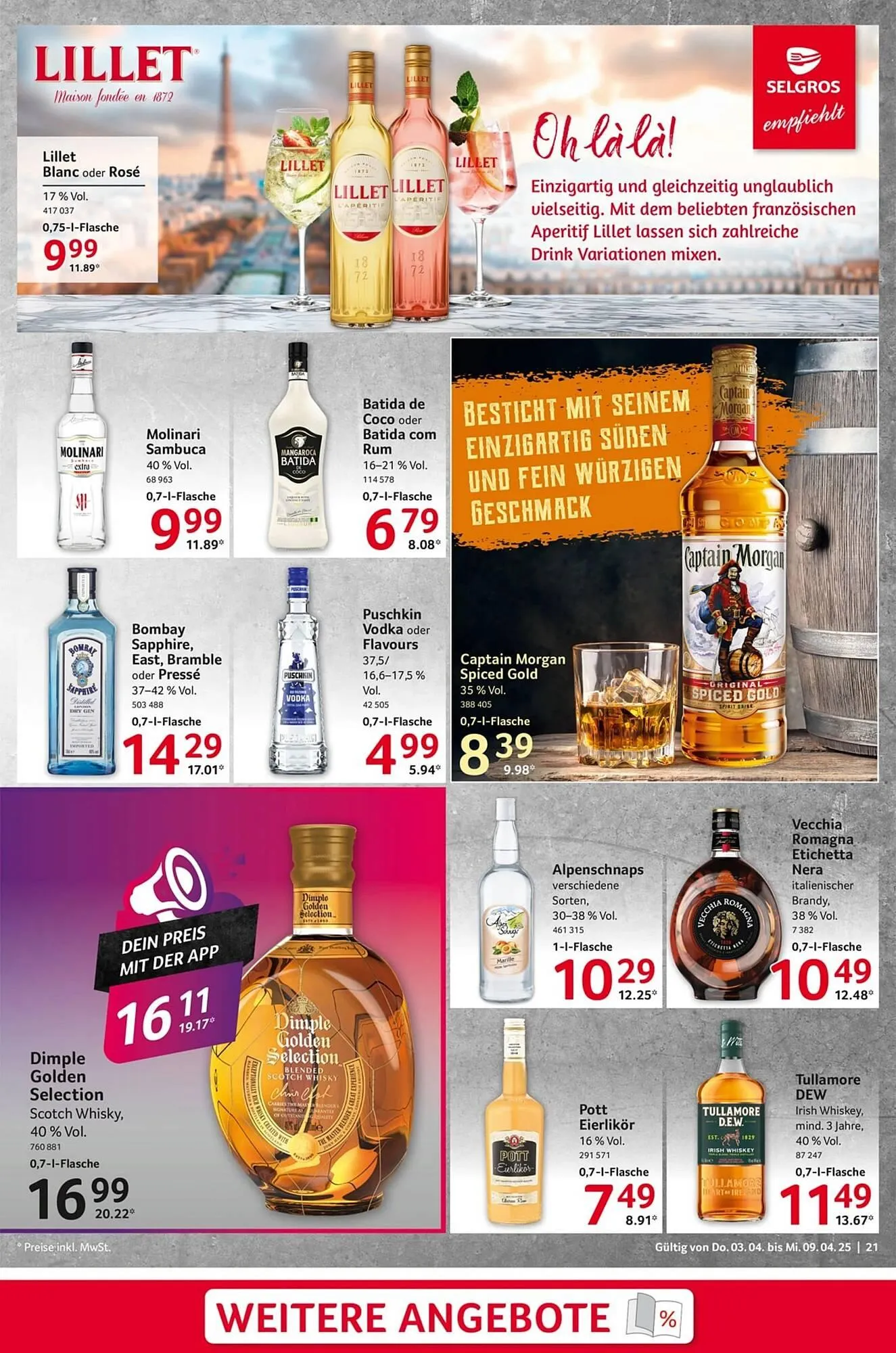 Selgros Prospekt von 3. April bis 10. April 2025 - Prospekt seite 21