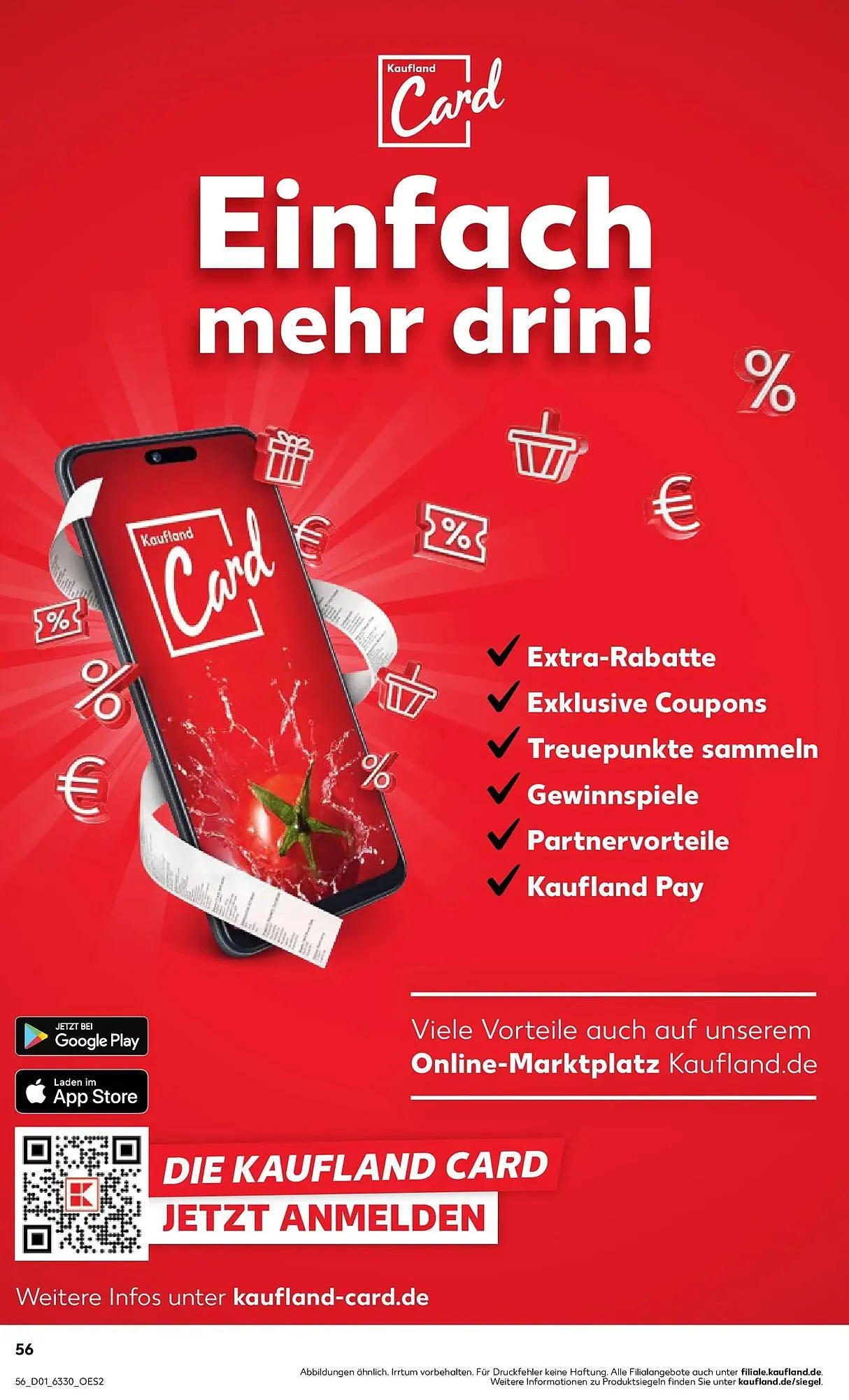 Kaufland Prospekt von 4. Januar bis 7. Januar 2026 - Prospekt seite 56