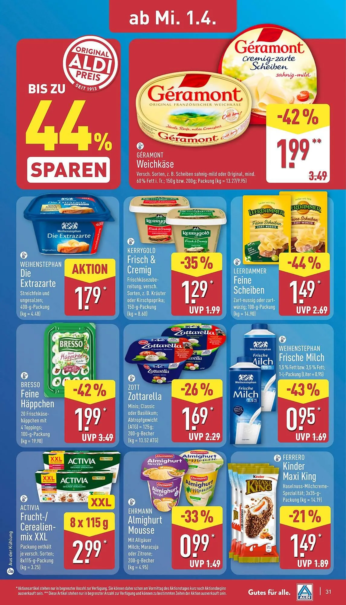 Aldi Nord Prospekt von 30. März bis 4. April 2026 - Prospekt seite 32