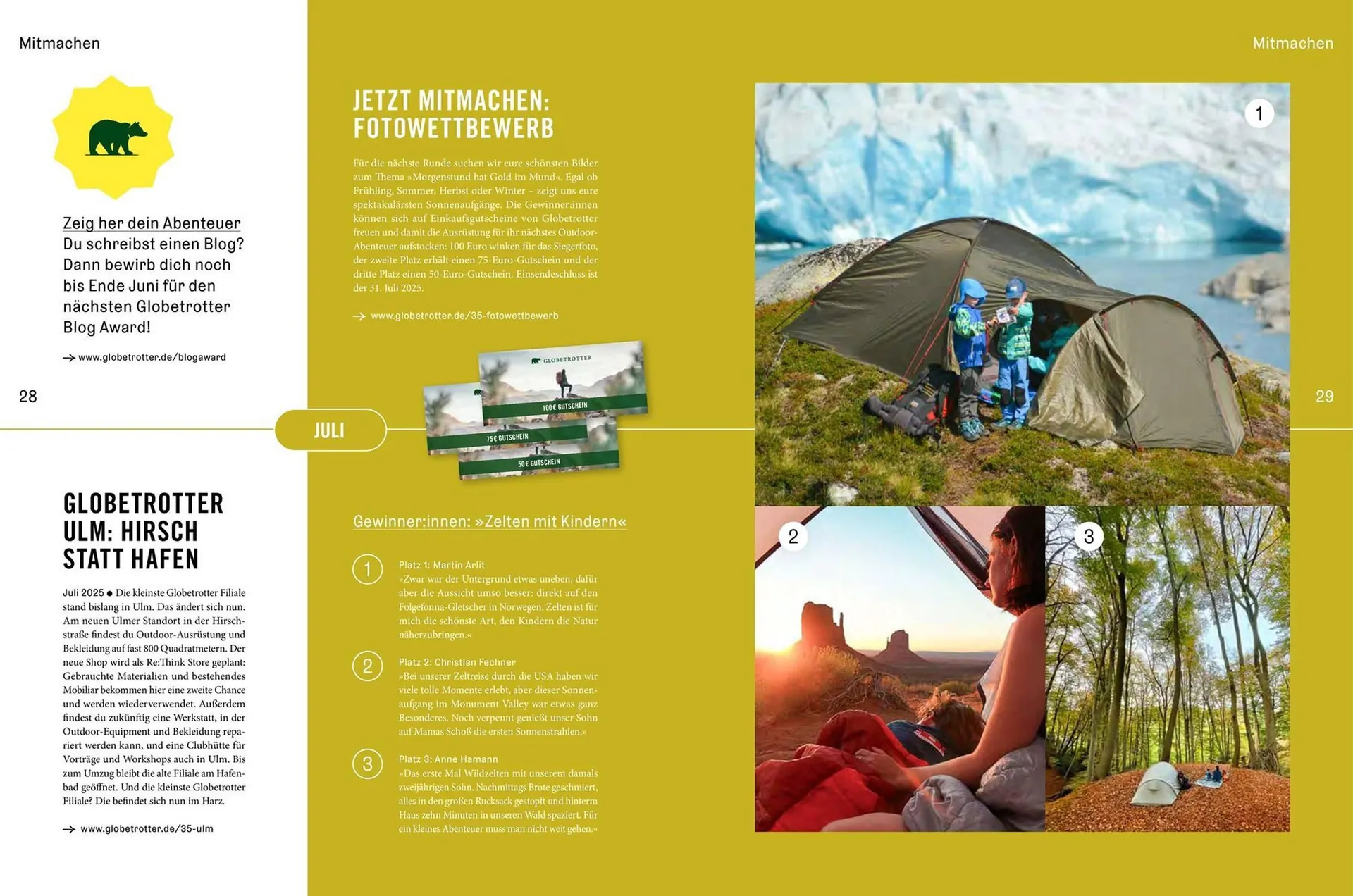 Globetrotter Prospekt von 26. September bis 31. Dezember 2025 - Prospekt seite 15