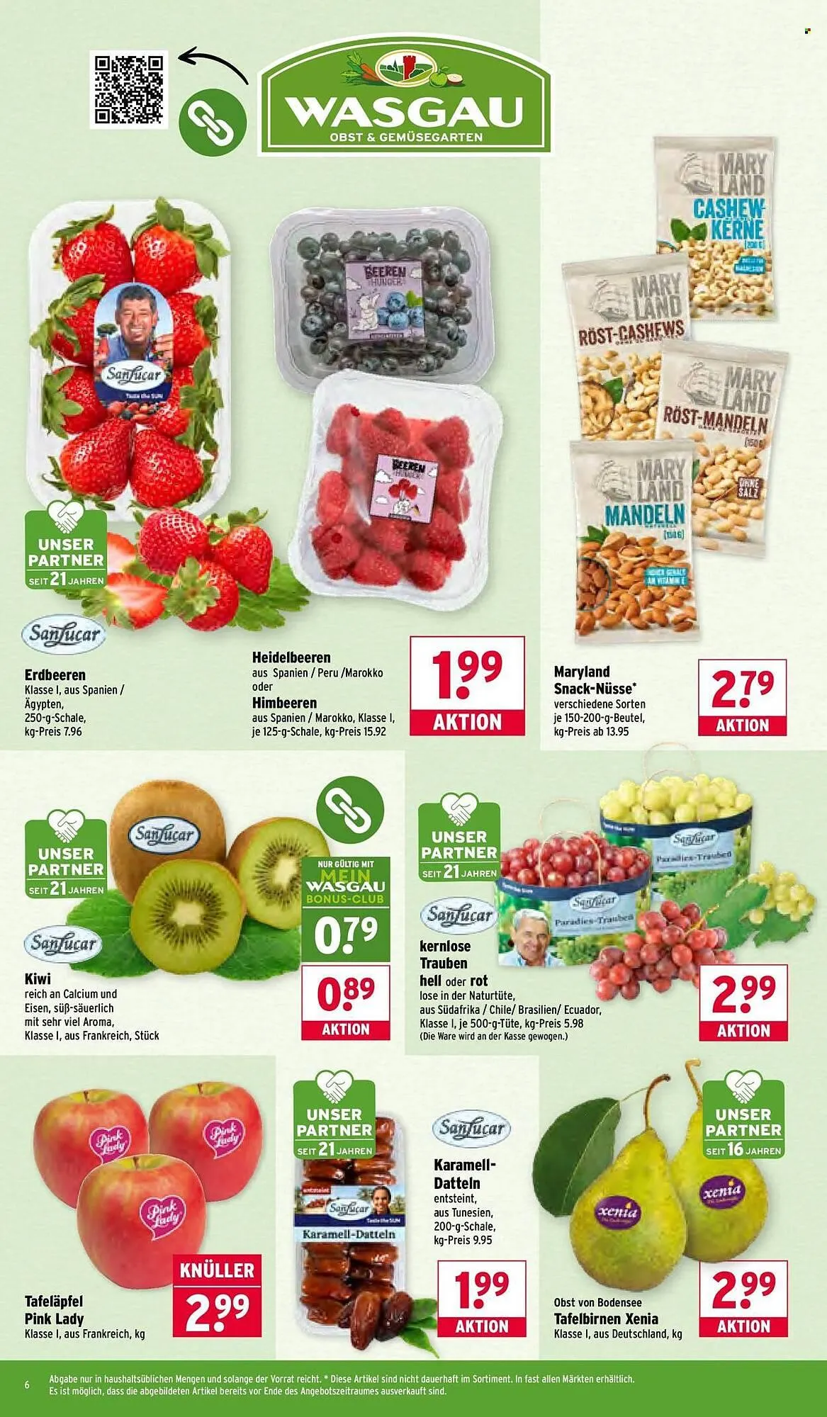 Wasgau Prospekt von 12. Januar bis 17. Januar 2026 - Prospekt seite 6