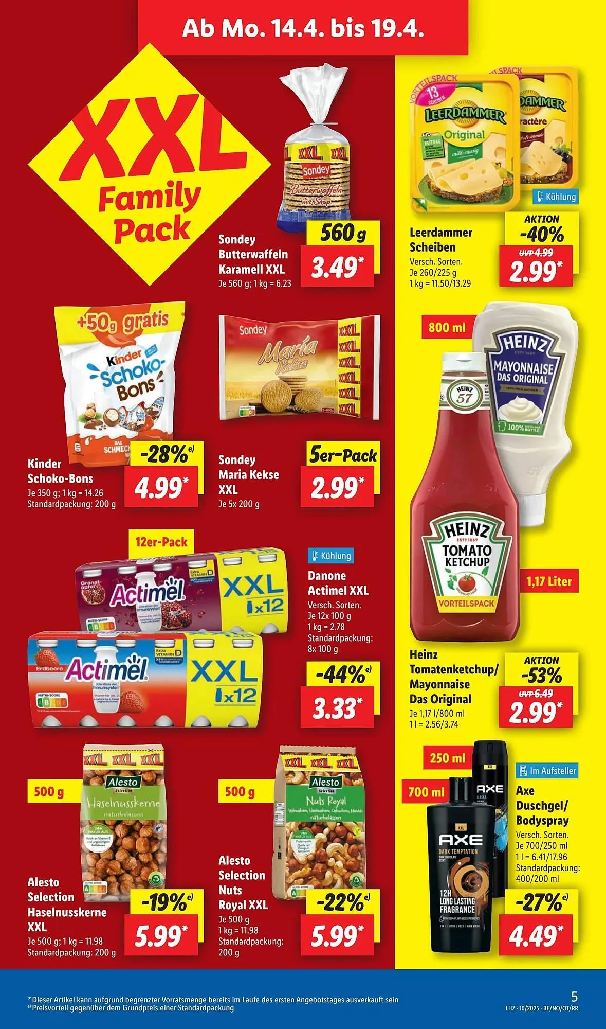 Lidl Prospekt von 14. April bis 20. April 2025 - Prospekt seite 5