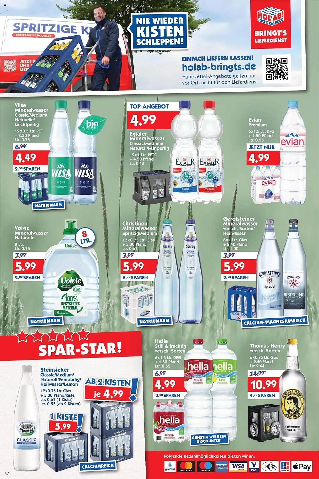 Hol'ab Getränkemarkt Prospekt von 23. Februar bis 28. Februar 2026 - Prospekt seite 4