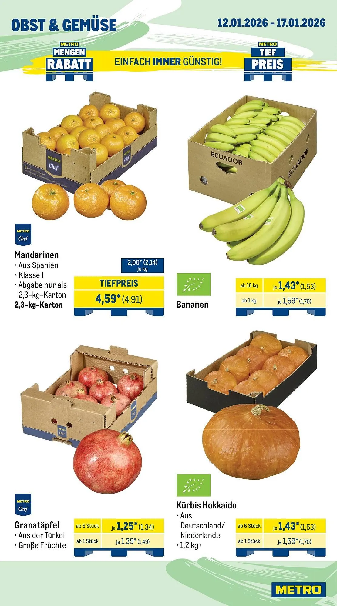 METRO Prospekt von 12. Januar bis 17. Januar 2026 - Prospekt seite 8