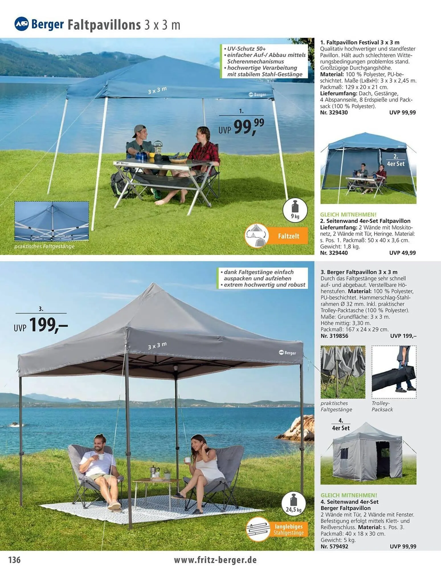 Fritz Berger Prospekt von 27. Mai bis 31. Dezember 2025 - Prospekt seite 136