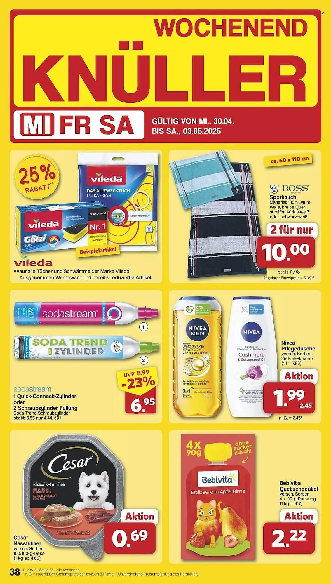 Famila Nord Ost Prospekt von 28. April bis 3. Mai 2025 - Prospekt seite 44