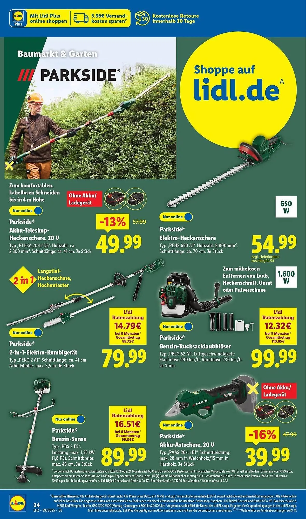Lidl Prospekt von 22. September bis 27. September 2025 - Prospekt seite 22