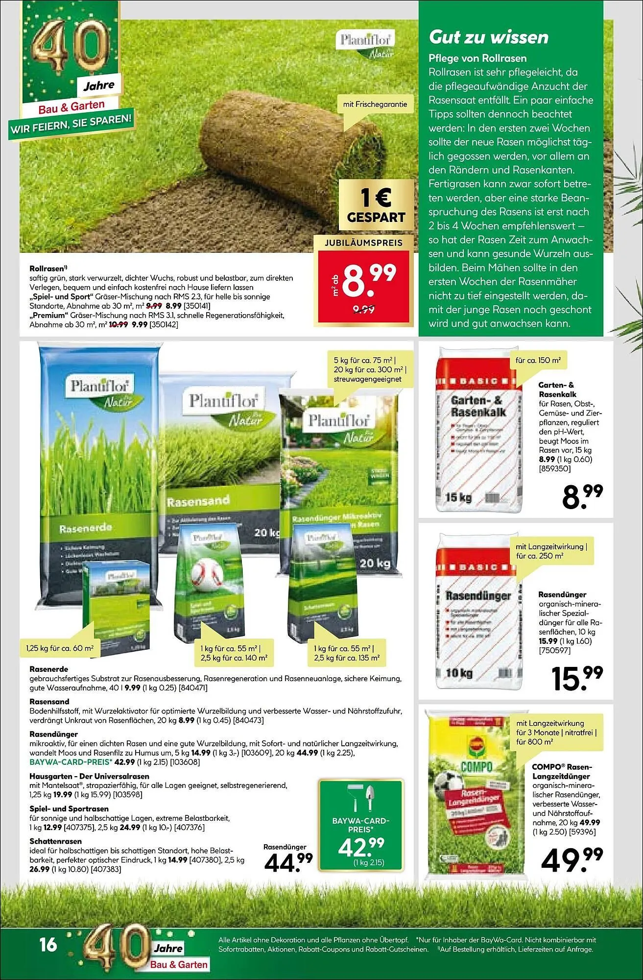 BayWa Bau & Garten Prospekt von 27. April bis 3. Mai 2026 - Prospekt seite 20
