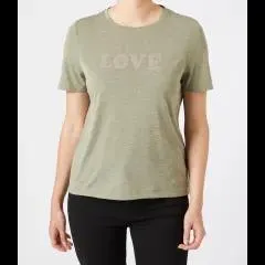 T-Shirt mit Glitzergarn