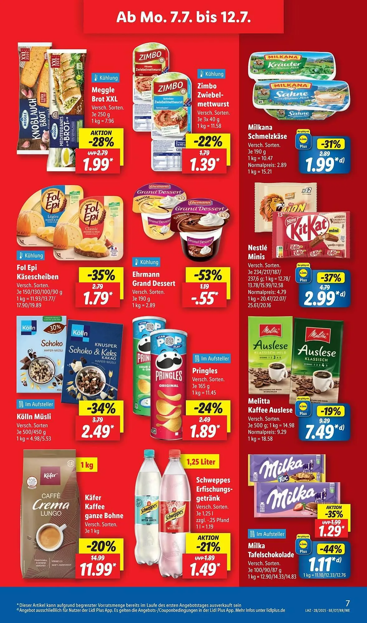 Lidl Prospekt von 7. Juli bis 12. Juli 2025 - Prospekt seite 11