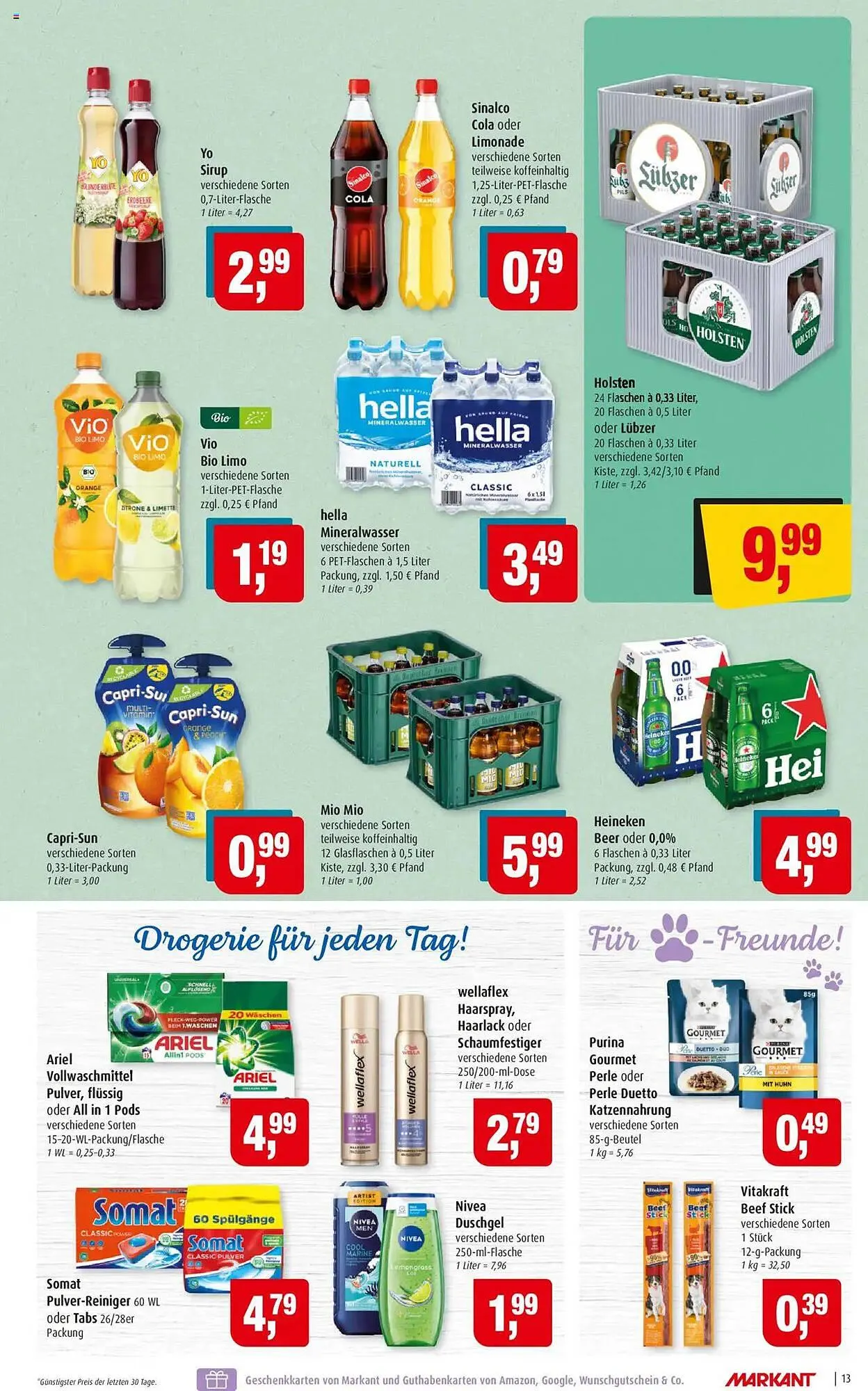 Markant Prospekt von 30. Juni bis 5. Juli 2025 - Prospekt seite 13