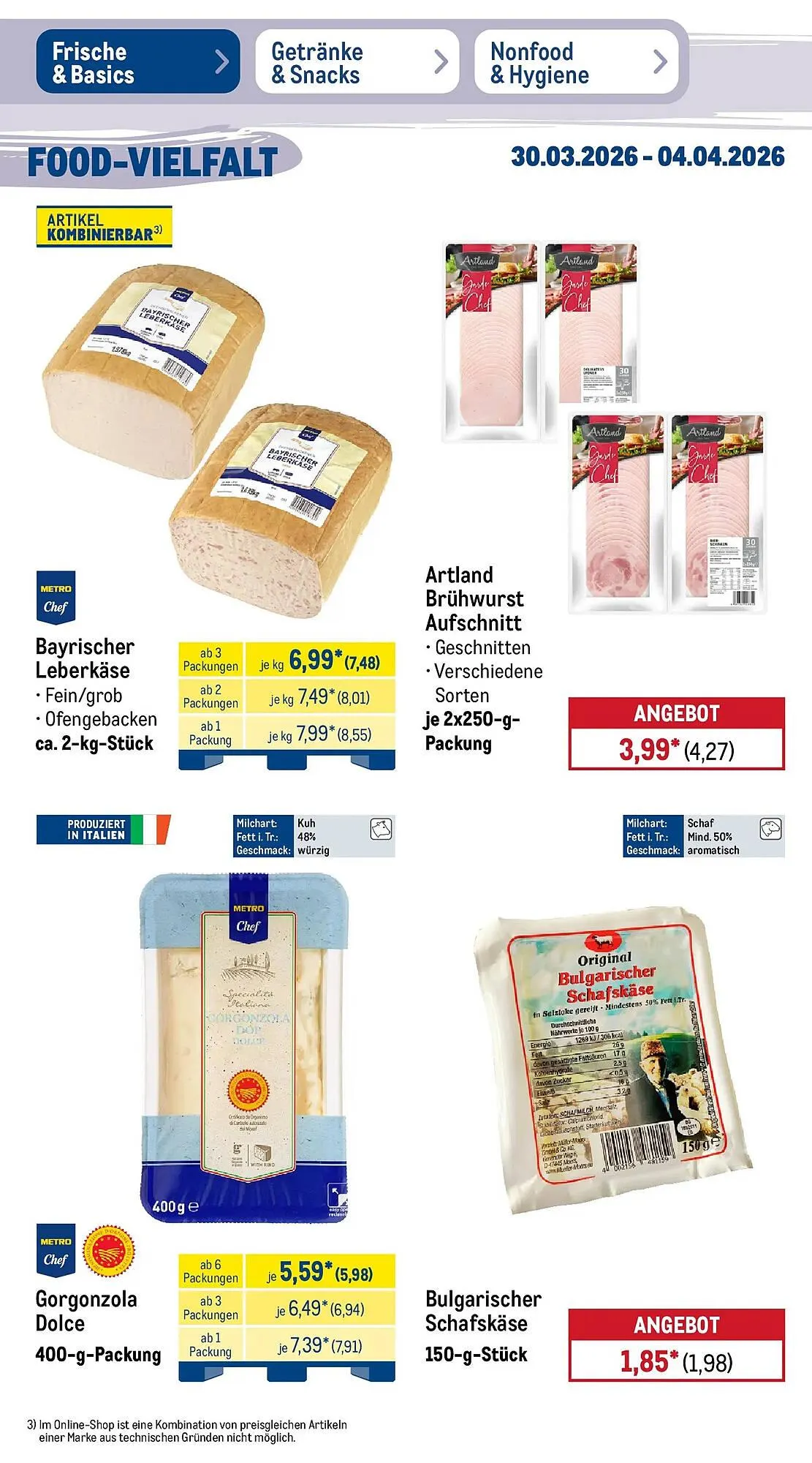 METRO Prospekt von 29. März bis 4. April 2026 - Prospekt seite 14