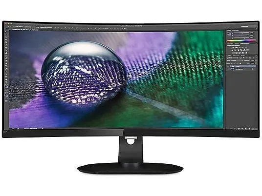 PHILIPS 349P7FUBEB 34 Zoll UWQHD Monitor (4 ms Reaktionszeit )