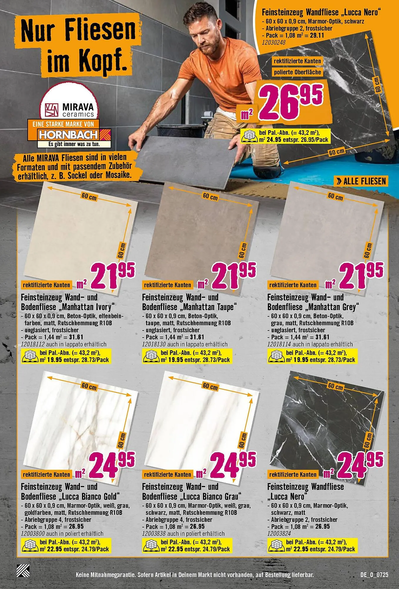 Hornbach Prospekt von 24. Juni bis 22. Juli 2025 - Prospekt seite 29