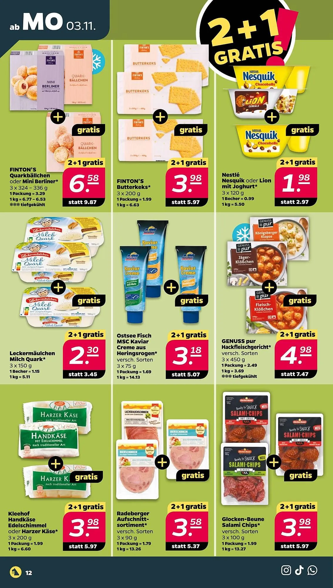 NETTO Prospekt von 3. November bis 8. November 2025 - Prospekt seite 12