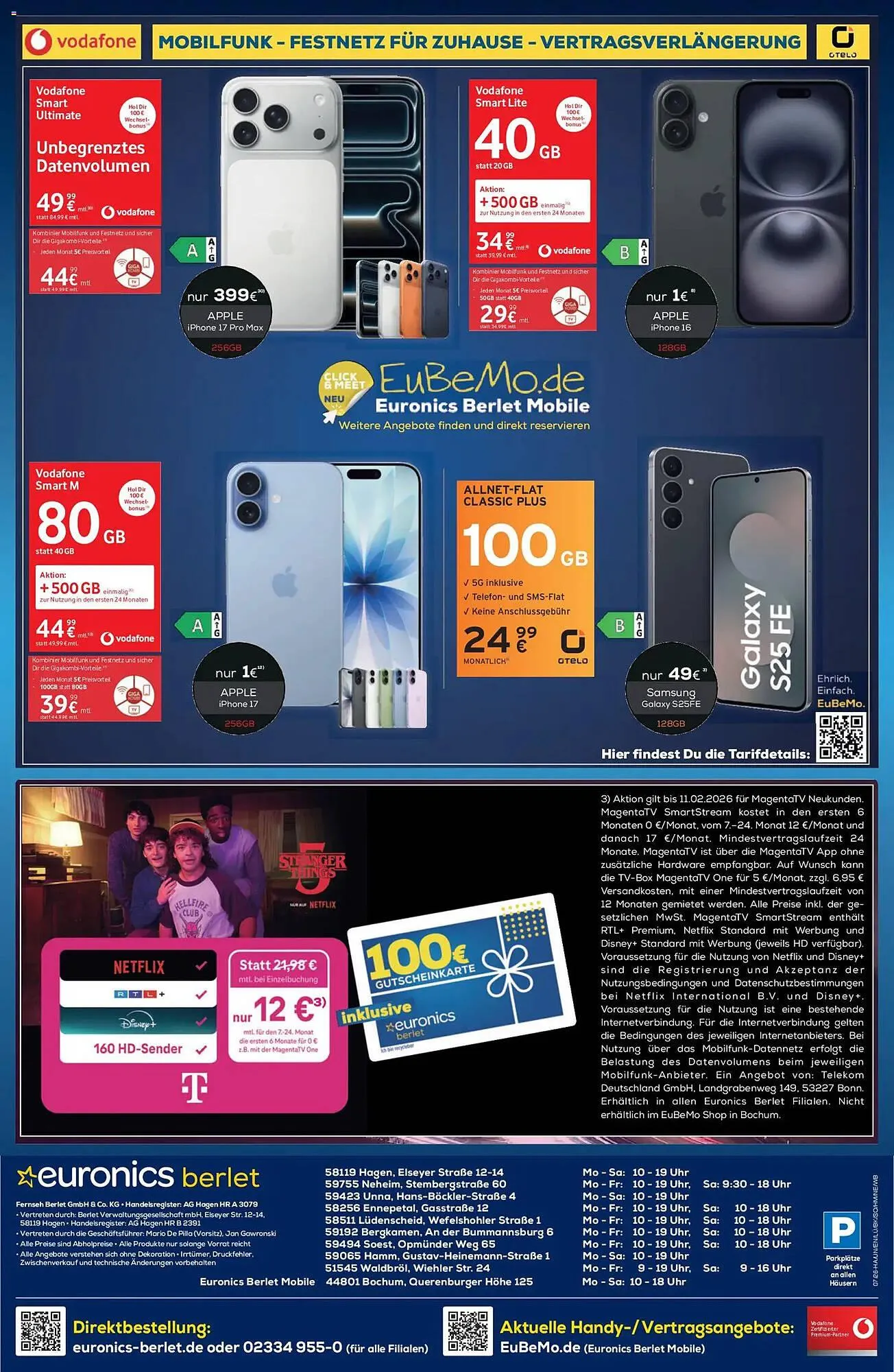 Euronics Berlet Prospekt von 5. Februar bis 11. Februar 2026 - Prospekt seite 8