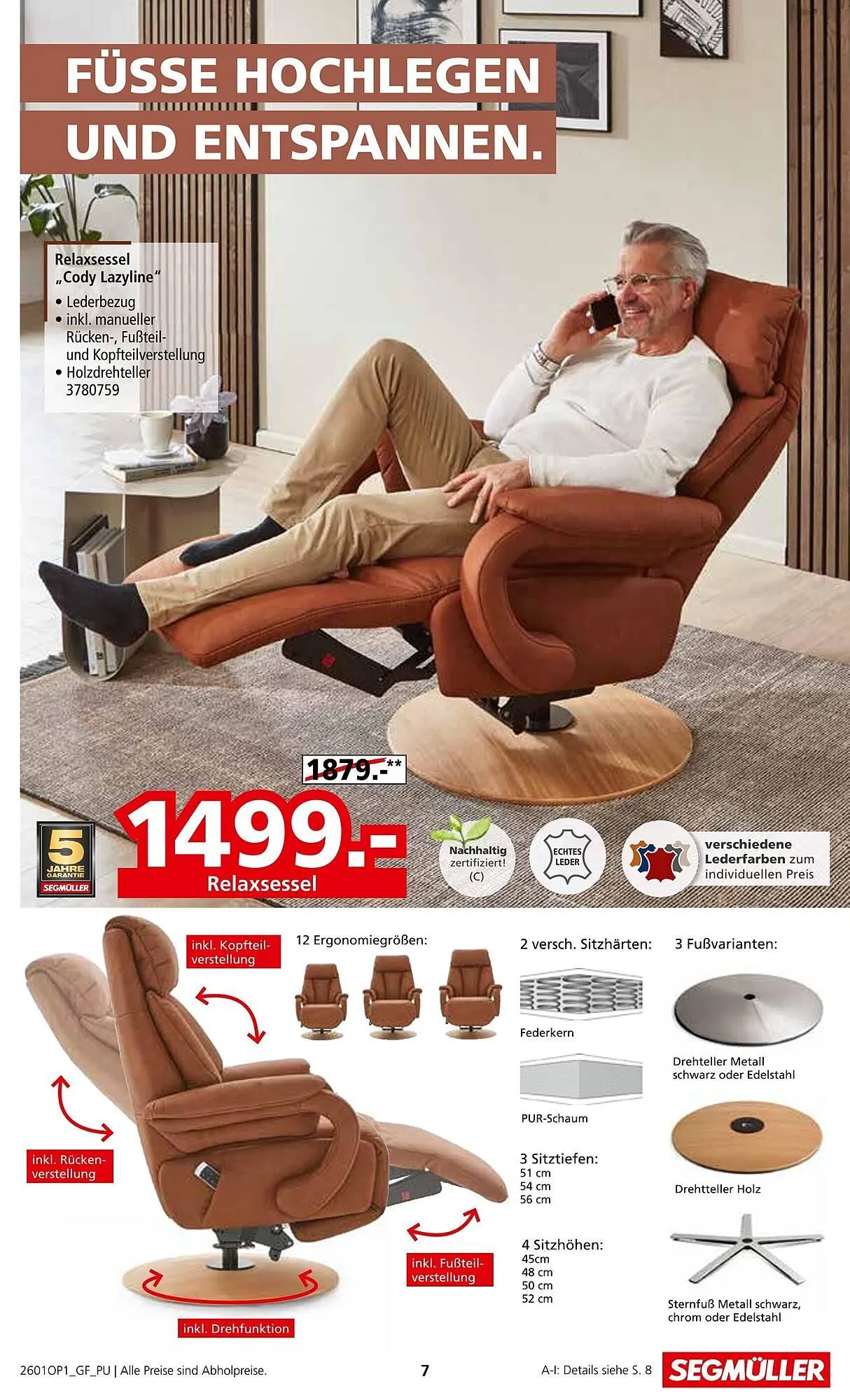 Segmüller Prospekt von 29. Dezember bis 29. März 2026 - Prospekt seite 7