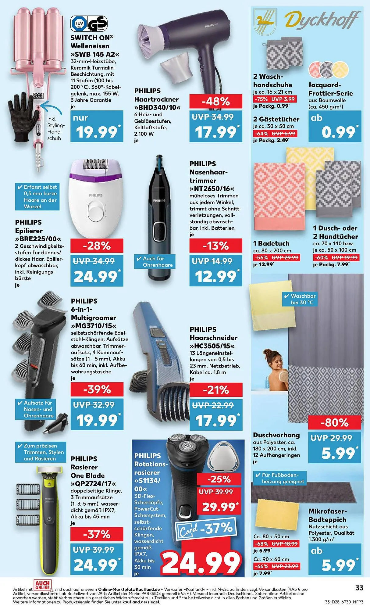 Kaufland Prospekt von 10. Juli bis 17. Juli 2024 - Prospekt seite 33