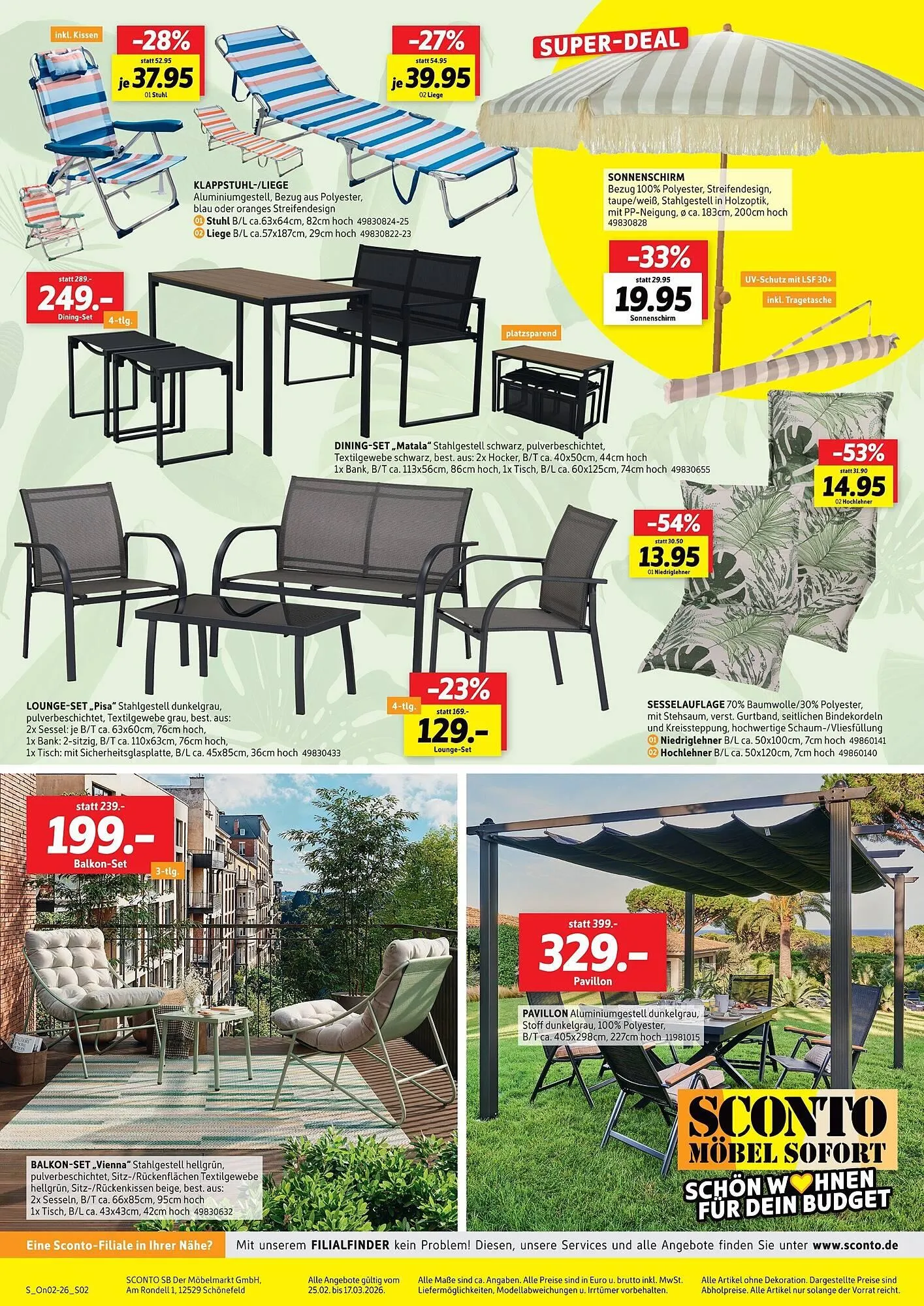 SCONTO Prospekt von 25. Februar bis 17. März 2026 - Prospekt seite 2