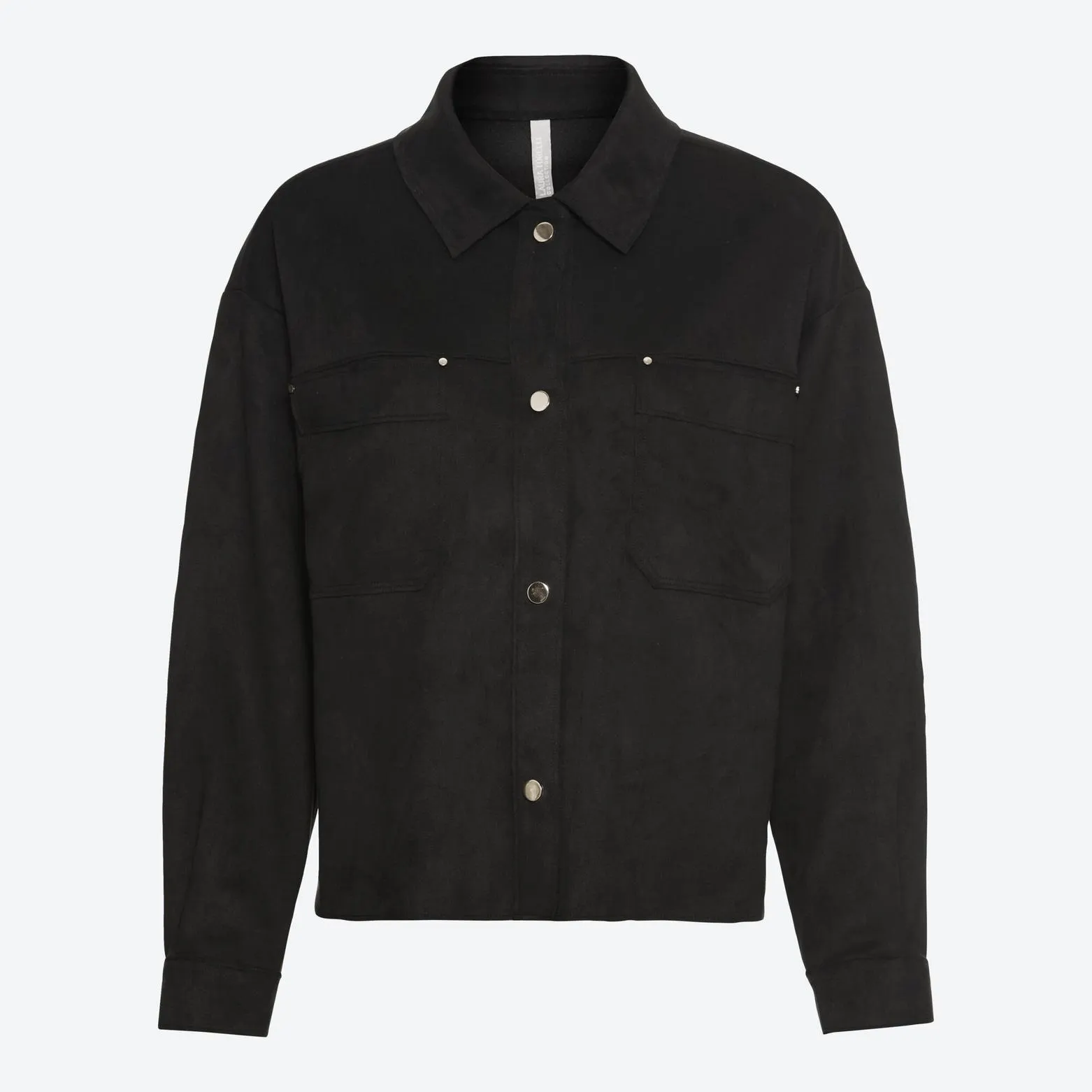 Damen-Hemdjacke mit Kragen