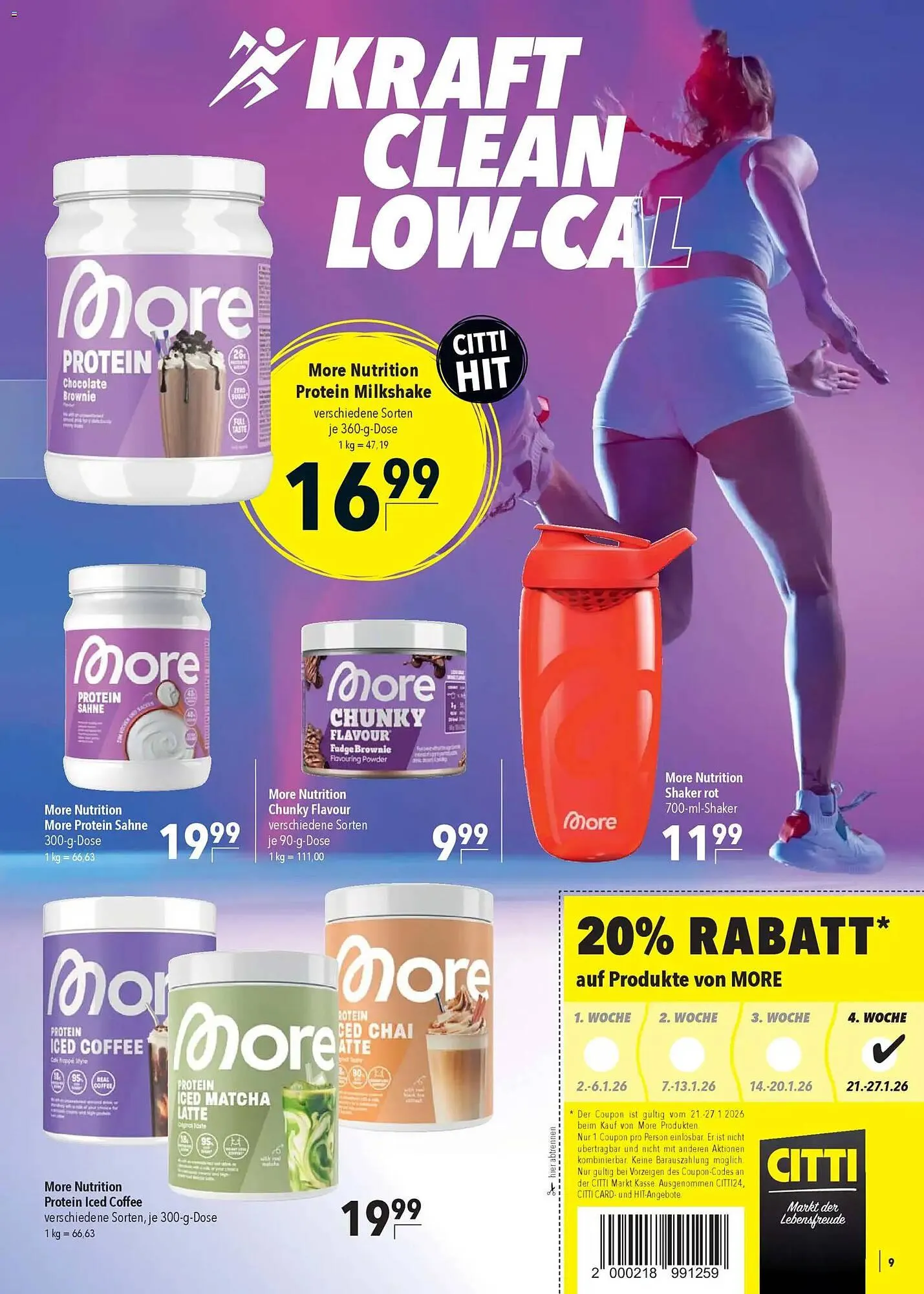 CITTI Markt Prospekt von 2. Januar bis 27. Januar 2026 - Prospekt seite 9