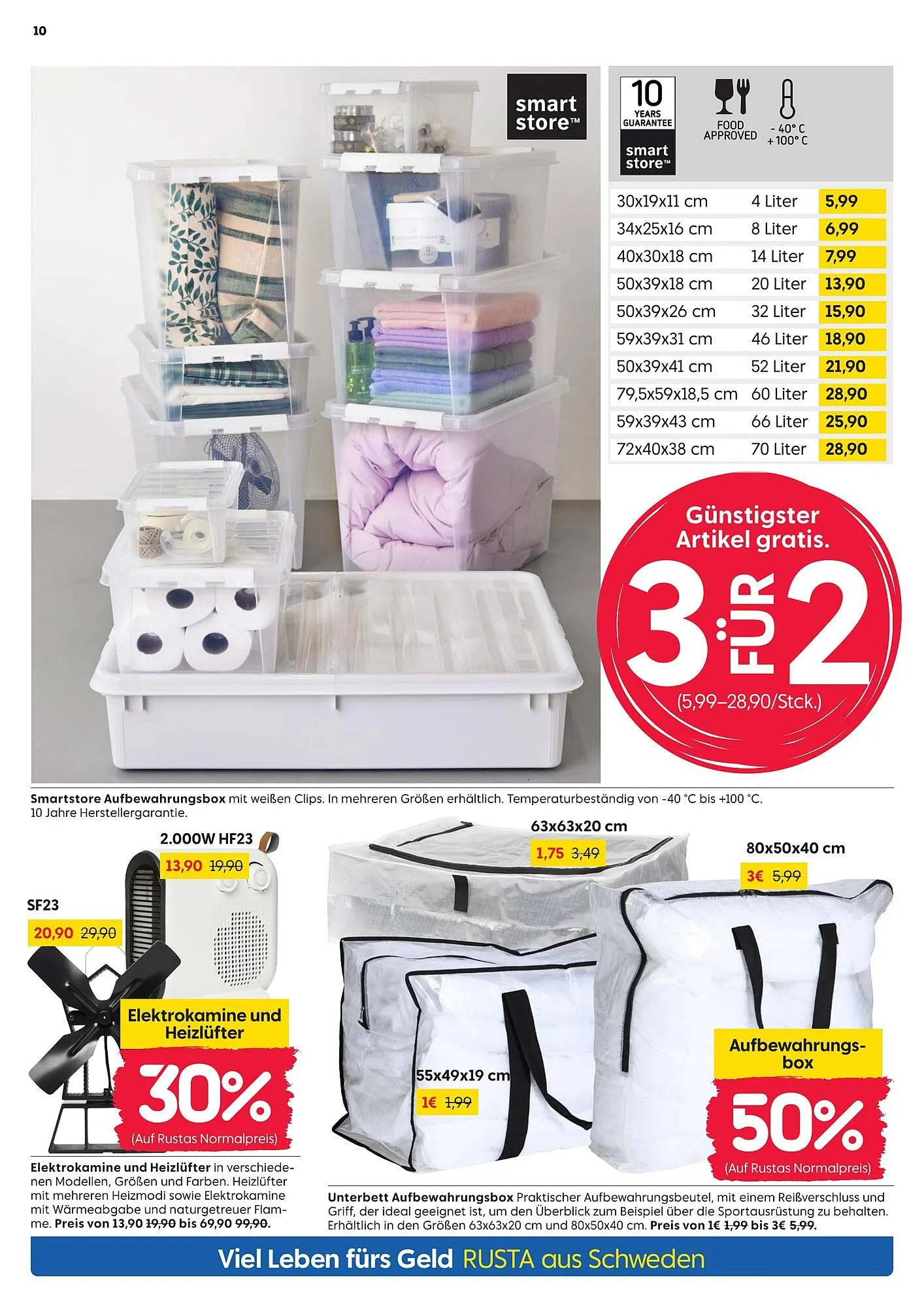 Rusta Prospekt von 10. Januar bis 16. Januar 2026 - Prospekt seite 10