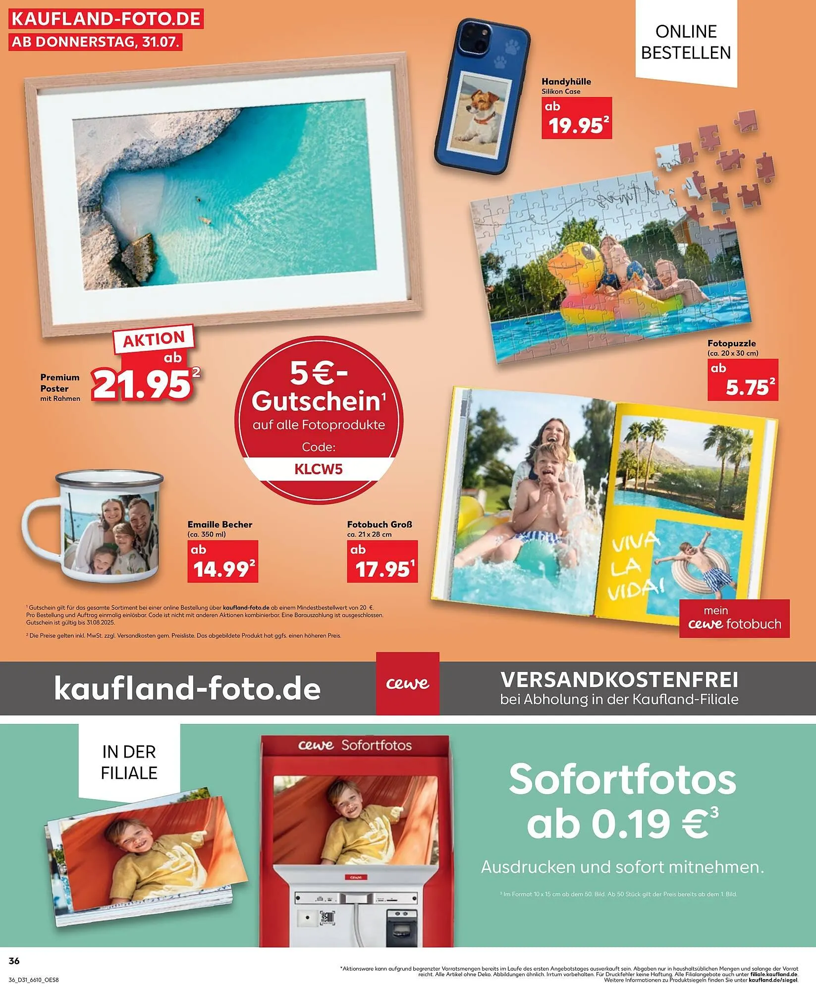 Kaufland Prospekt von 31. Juli bis 6. August 2025 - Prospekt seite 36